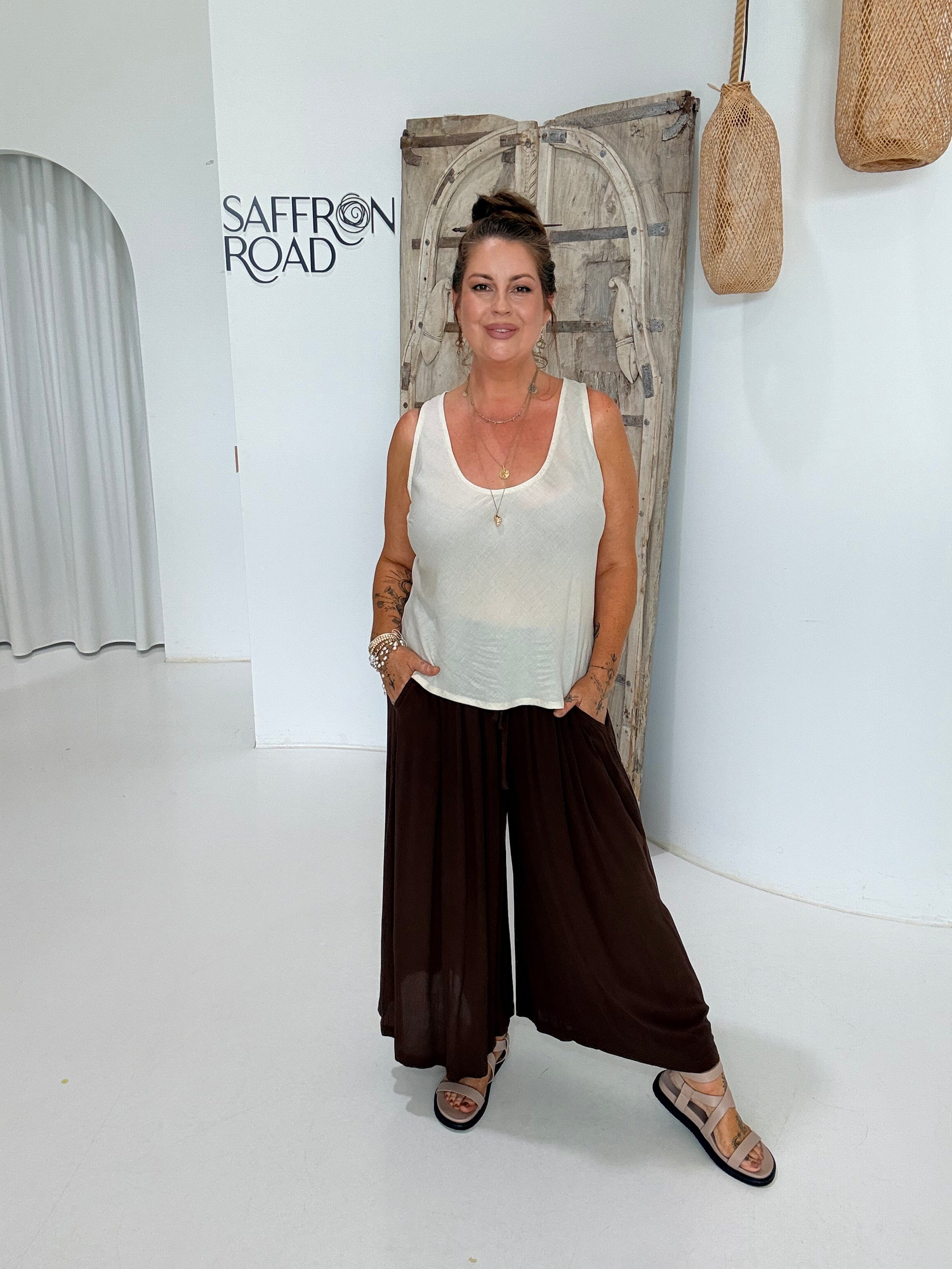 Scoop Tank | Natural - Saffron Road