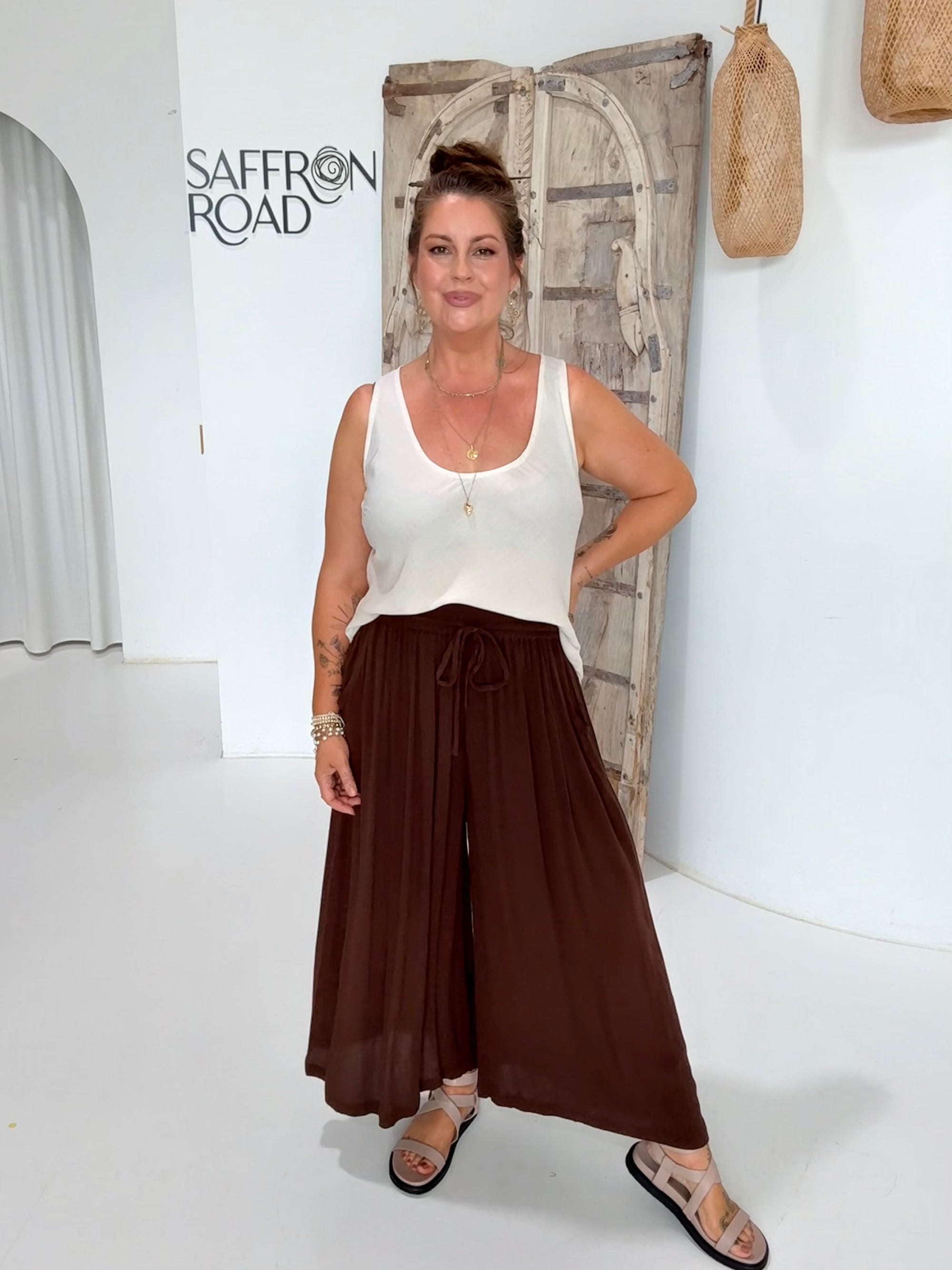 Scoop Tank | Natural - Saffron Road