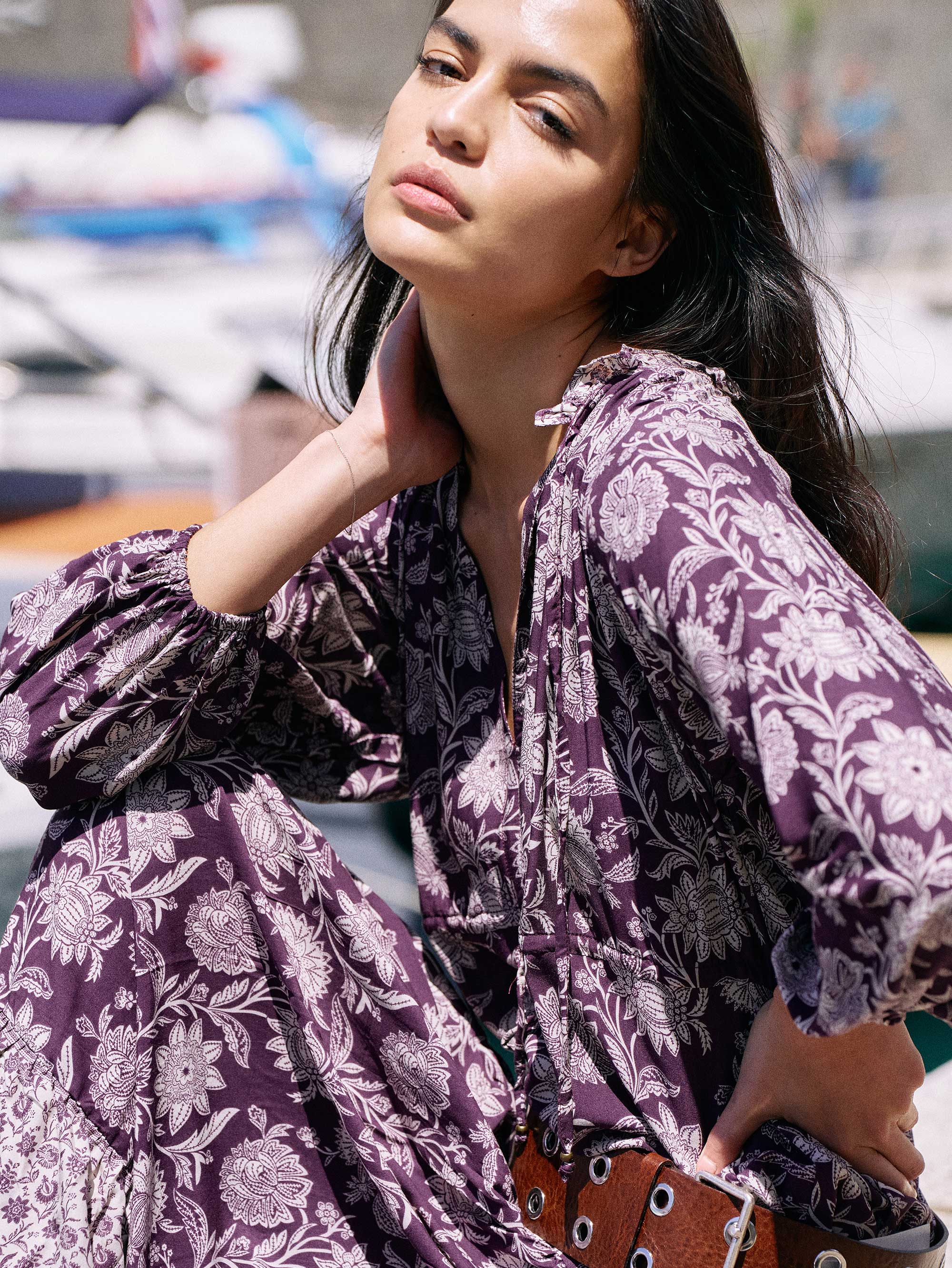 Joanie Dress | Wild Grape - Saffron Road