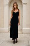 Slip Dress SUPER MAXI | Bias Cut | Black