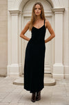 Slip Dress SUPER MAXI | Bias Cut | Black