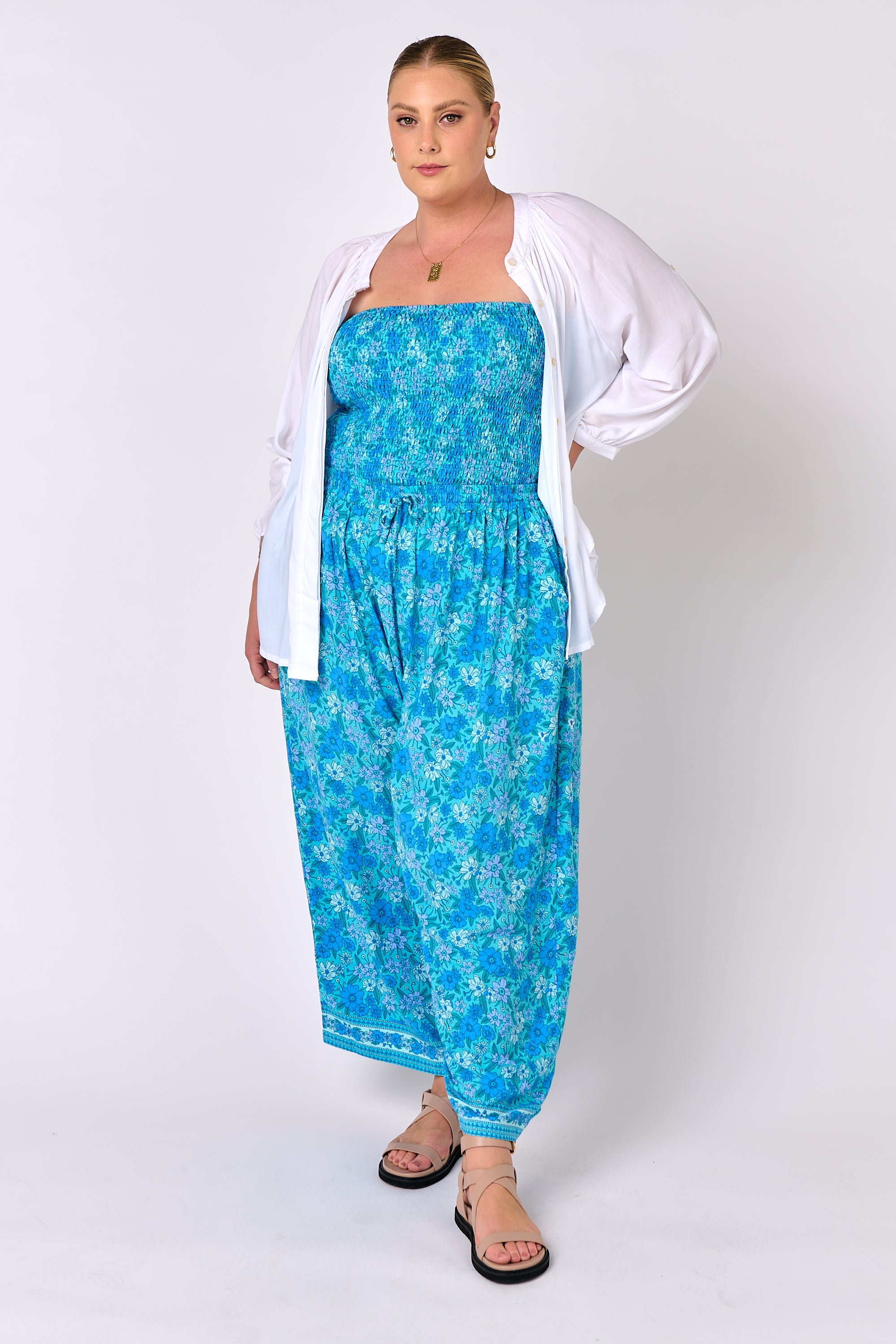 Nirvana Pant | Desert Blue - Saffron Road