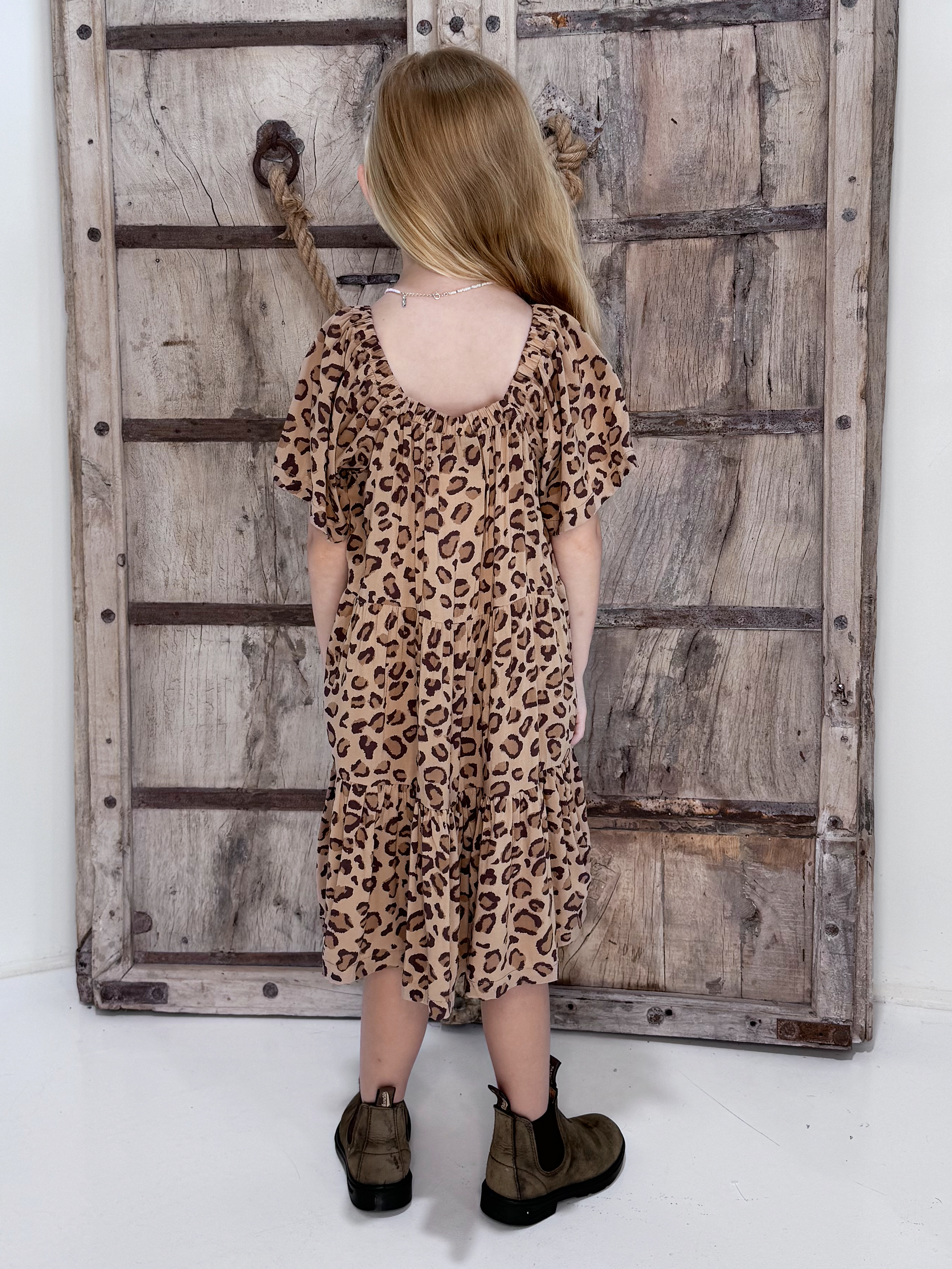 Mini Me Dress | Leopard - Saffron Road