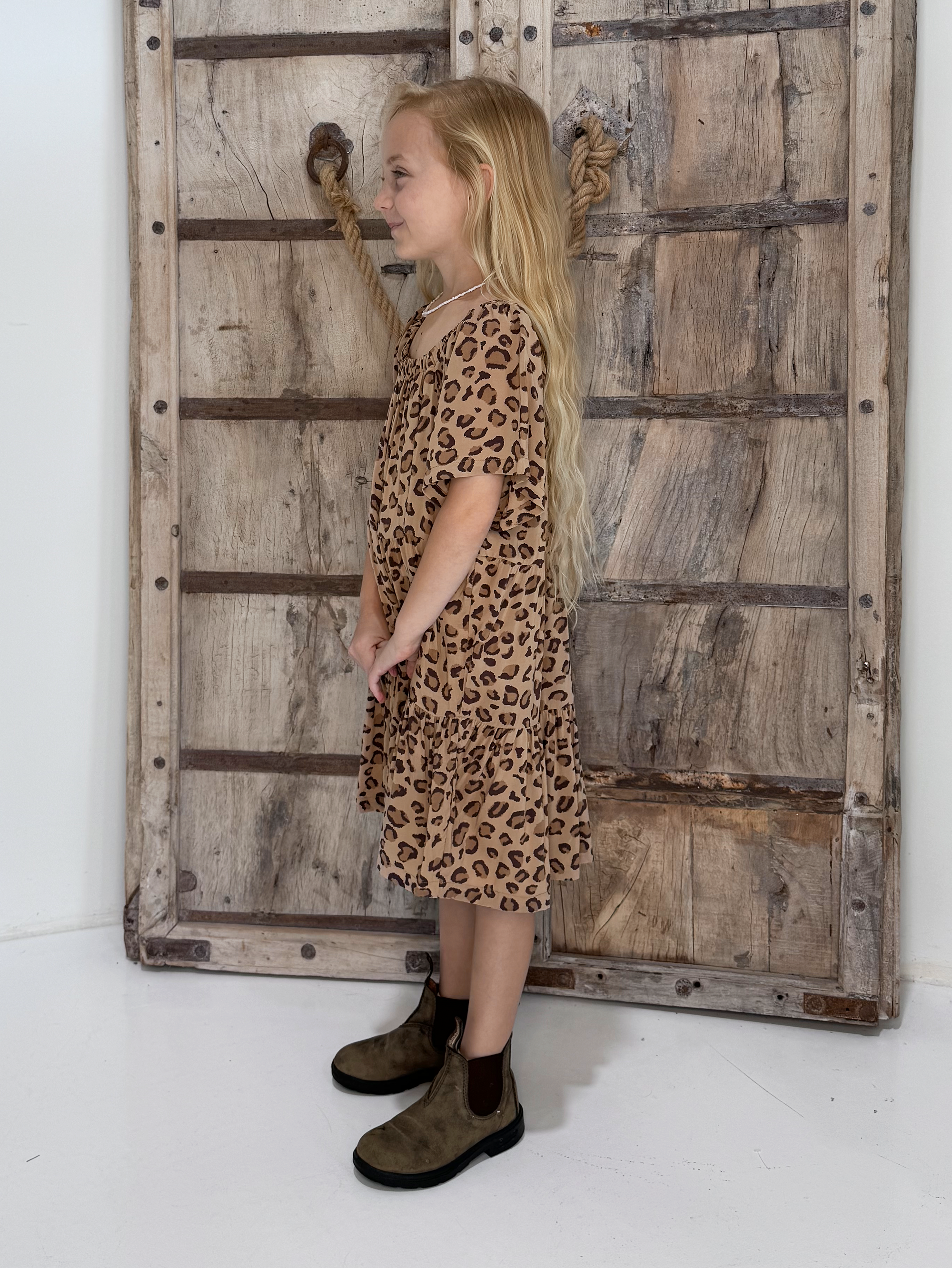 Mini Me Dress | Leopard - Saffron Road