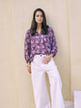 Luna Blouse | Wild Grape - Saffron Road