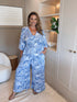Tahlia Top | Lost City Blue - Saffron Road