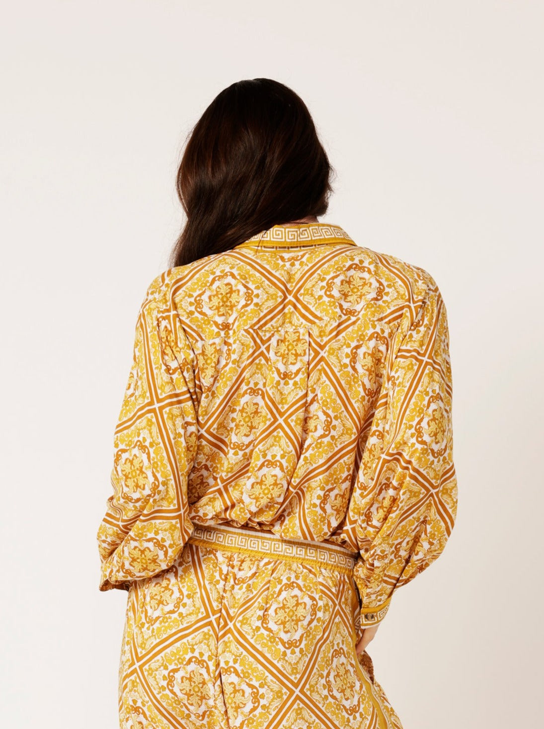 Military Shirt | Golden Tile - Saffron Road