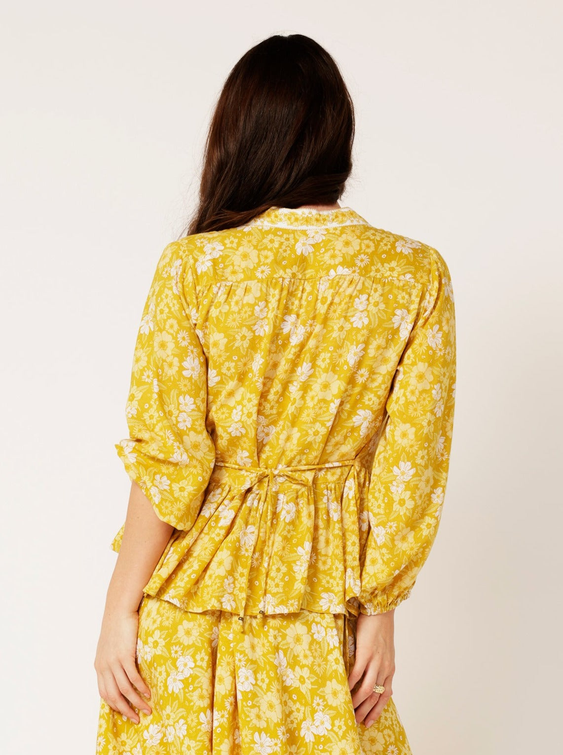 Jilly Blouse | Marigold - Saffron Road