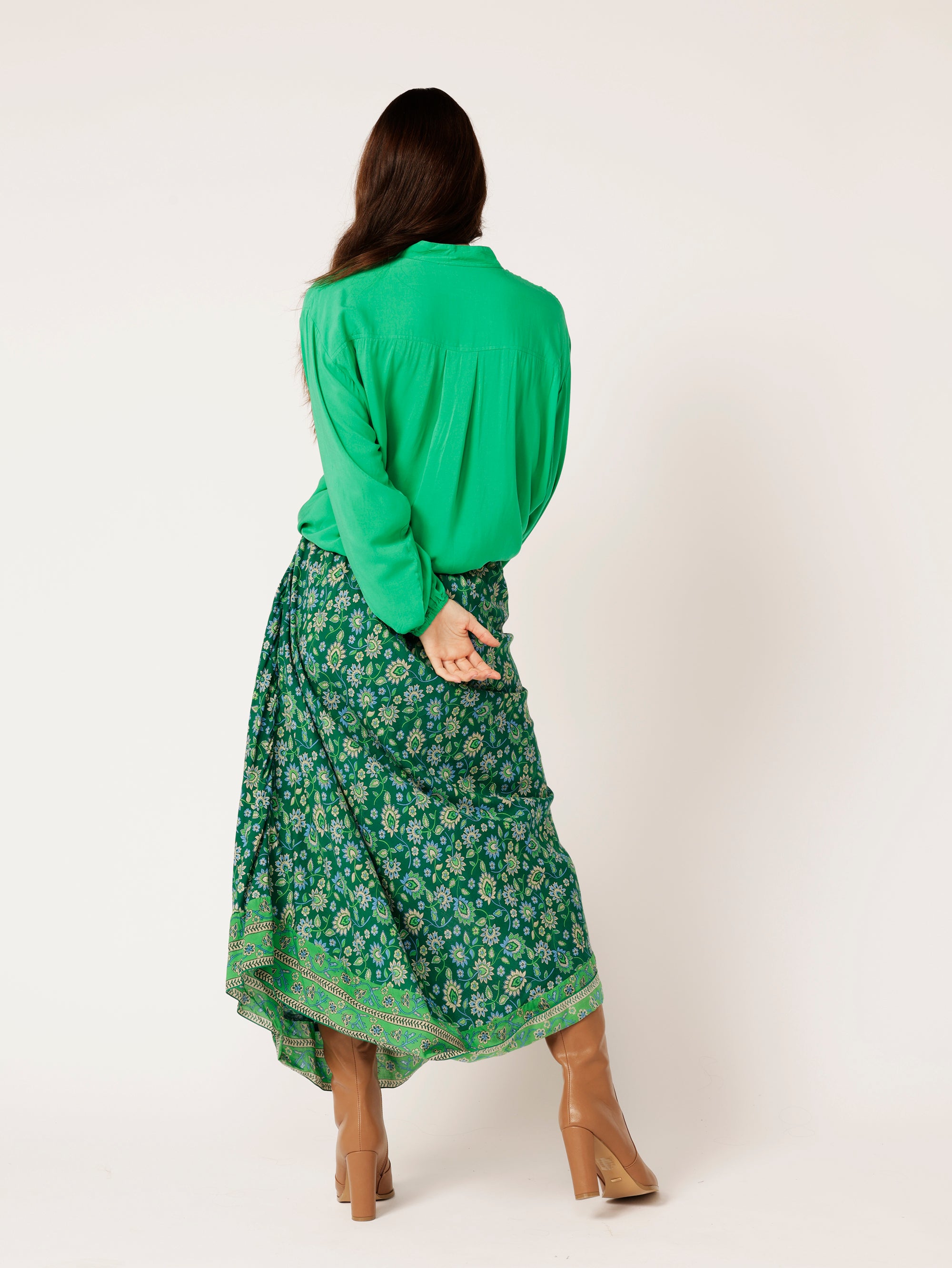 Elsa Skirt | Forest Flower - Saffron Road