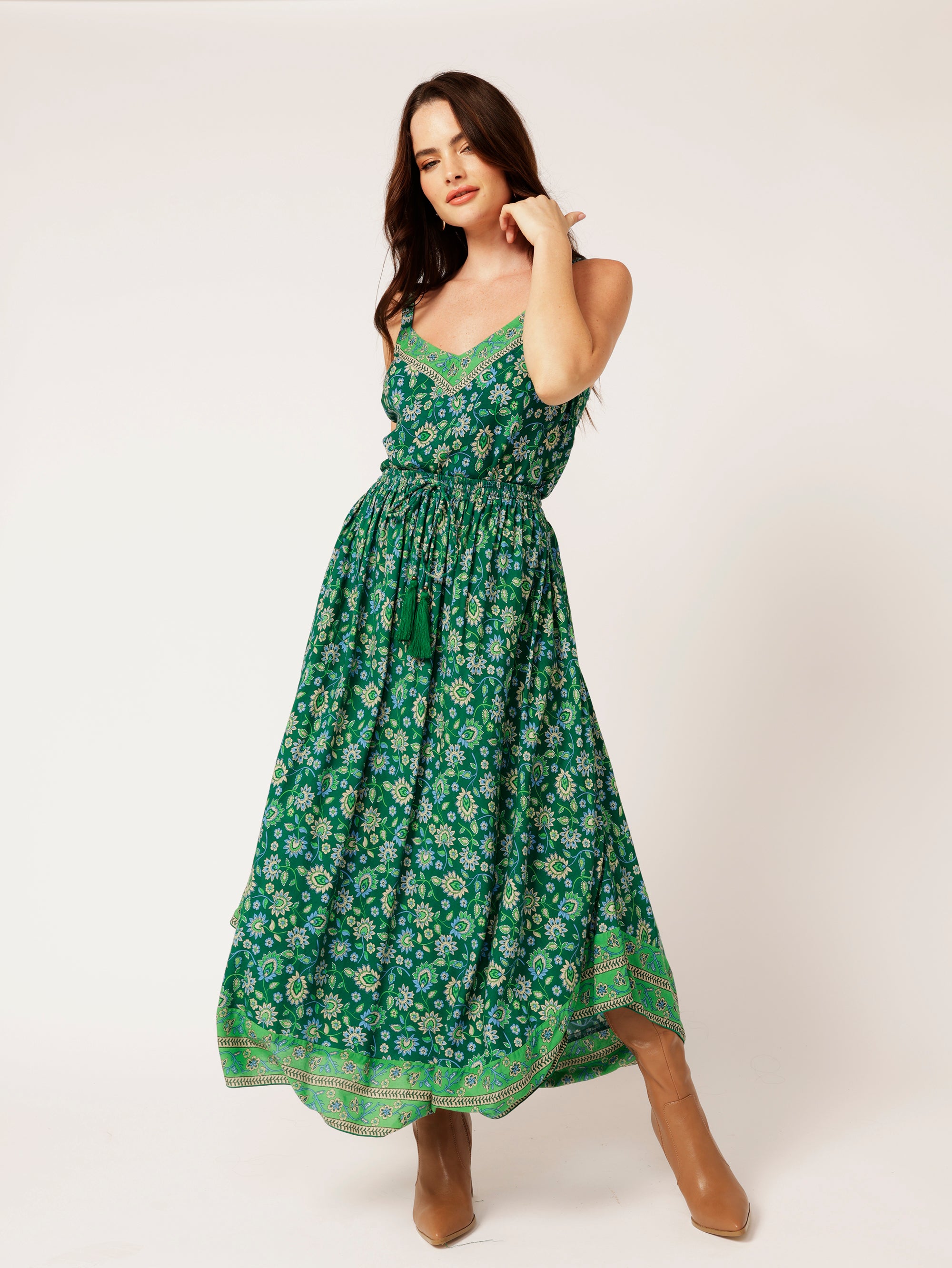 Elsa Skirt | Forest Flower - Saffron Road