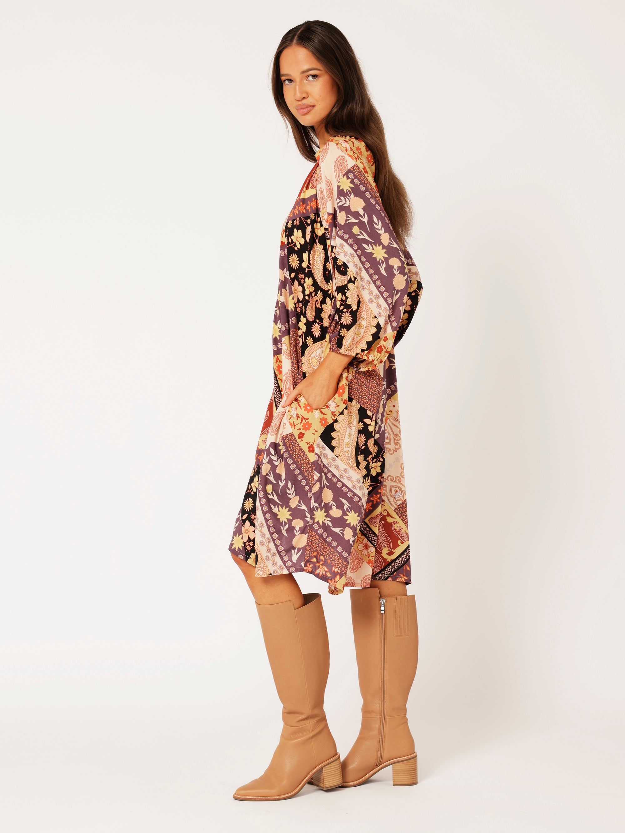 Take Me Away Dress | MINI | Rustic Berry - Saffron Road