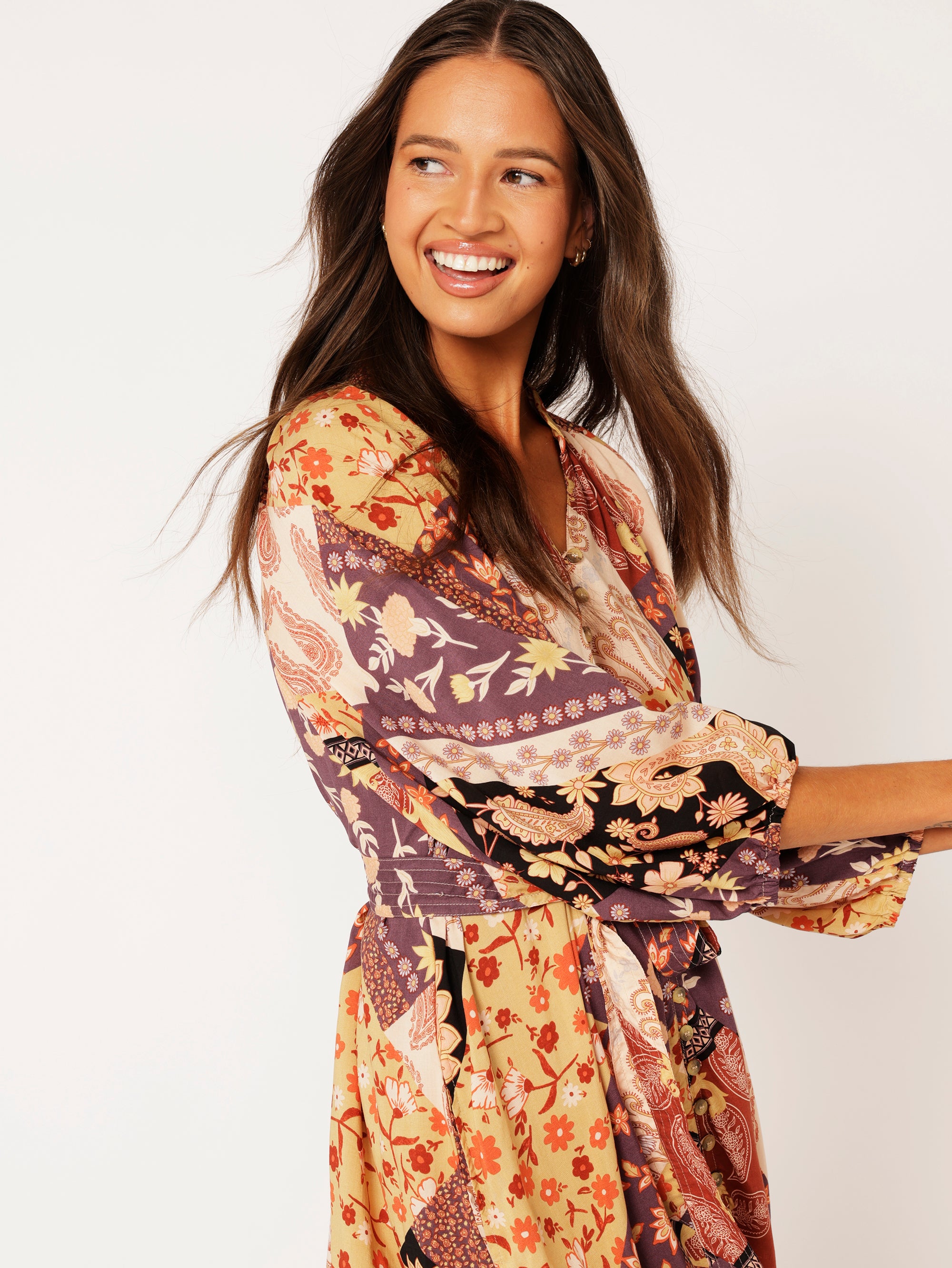 Take Me Away Dress | MINI | Rustic Berry - Saffron Road