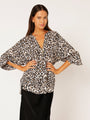 Natalya Blouse | Leopard - Saffron Road