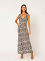 Viv Dress | Super Maxi | Leopard - Saffron Road
