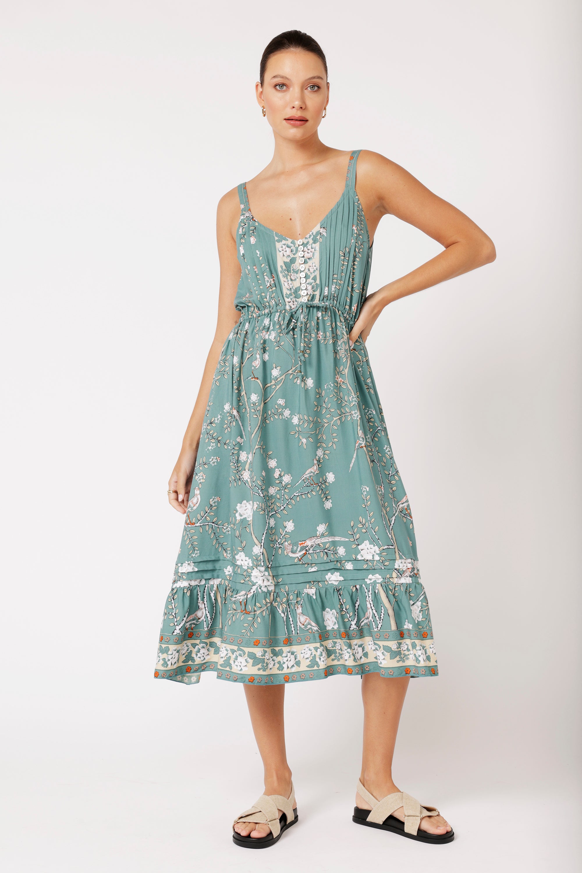 Summer Wanderlust MIDI | Lovebird Sage - Saffron Road