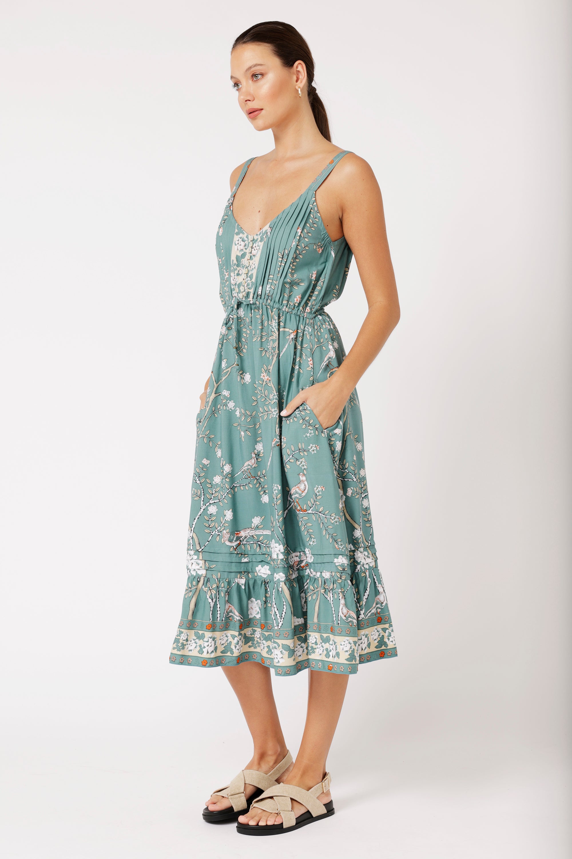 Summer Wanderlust MIDI | Lovebird Sage - Saffron Road