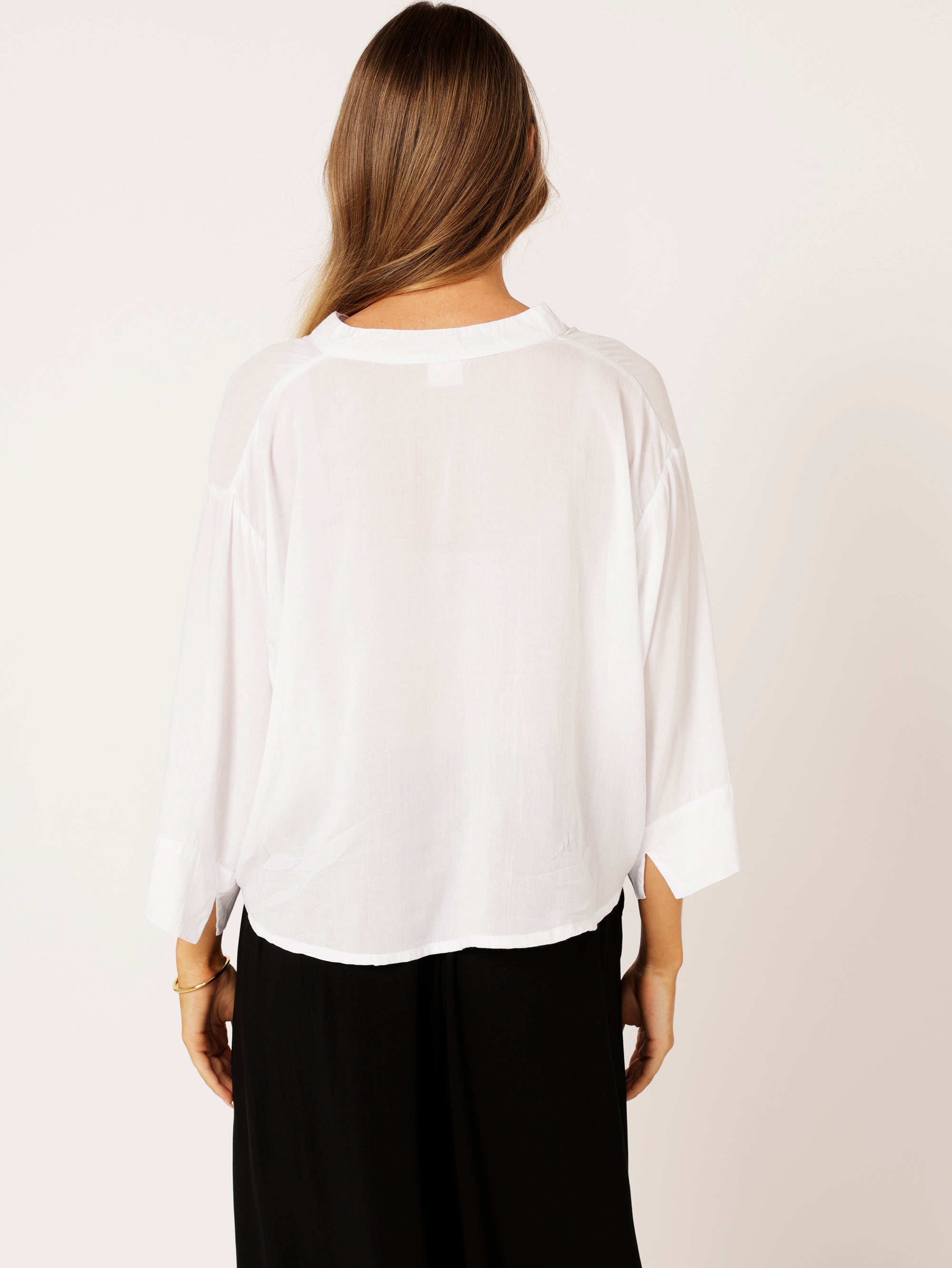 Mini Maple Shirt | White - Saffron Road