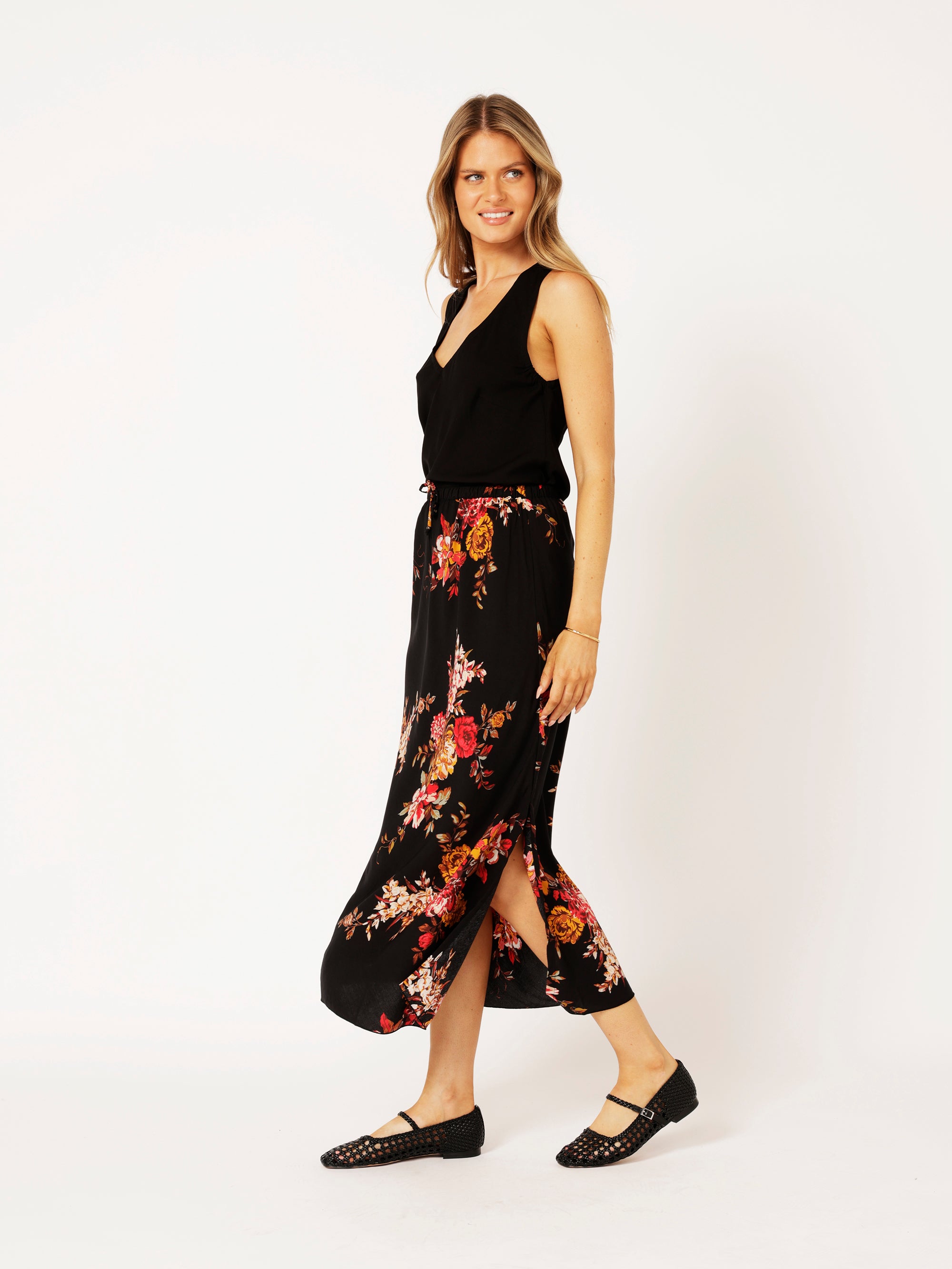 Bias Cut Skirt | Senorita Rose - Saffron Road