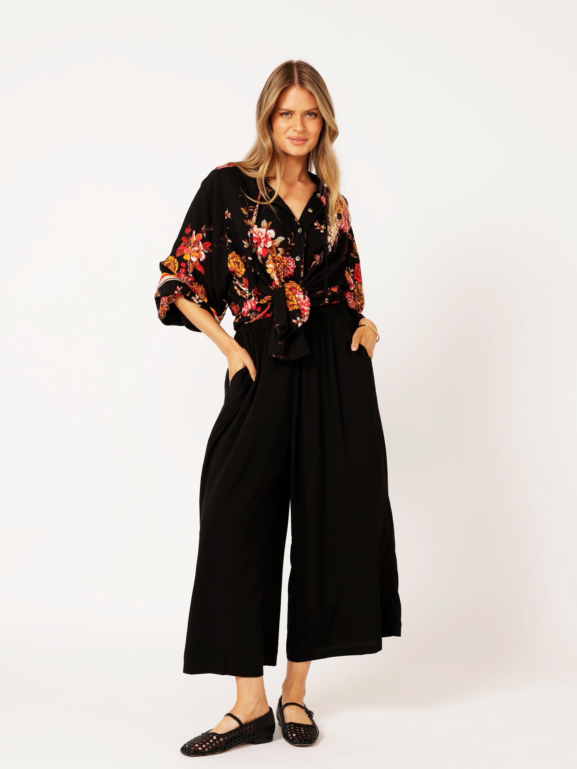 Luna Blouse | Senorita Rose - Saffron Road