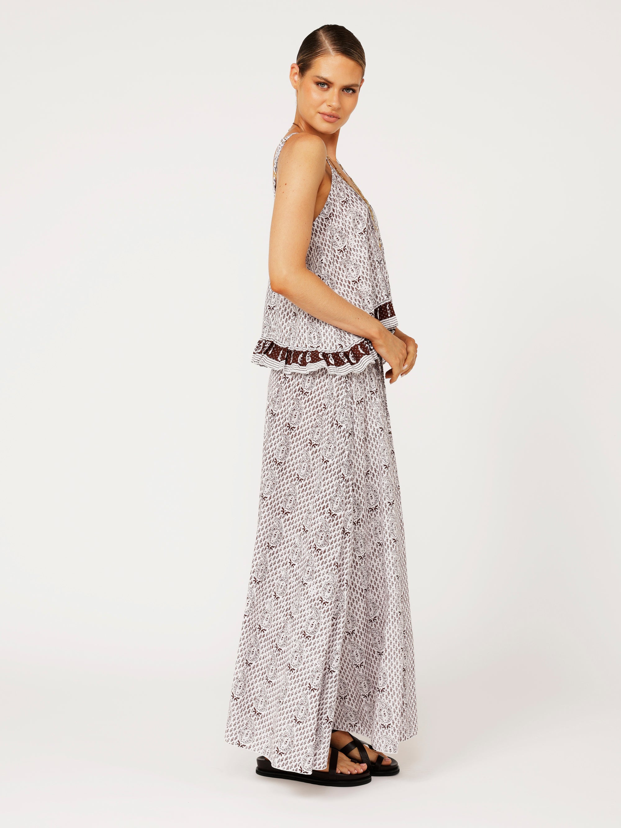 Circle Skirt | Chocolate Brown - Saffron Road