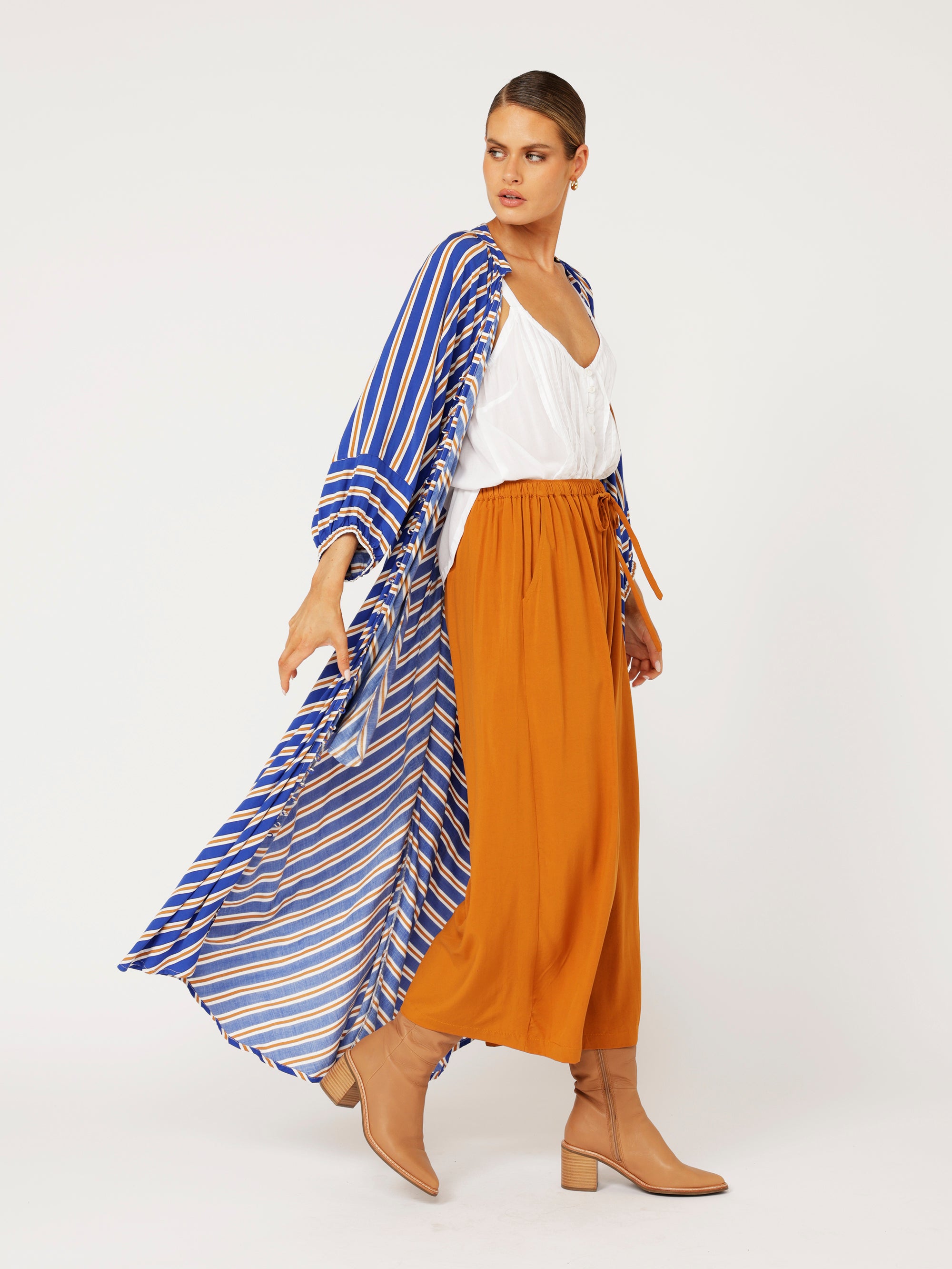 Island Pant | Ochre - Saffron Road