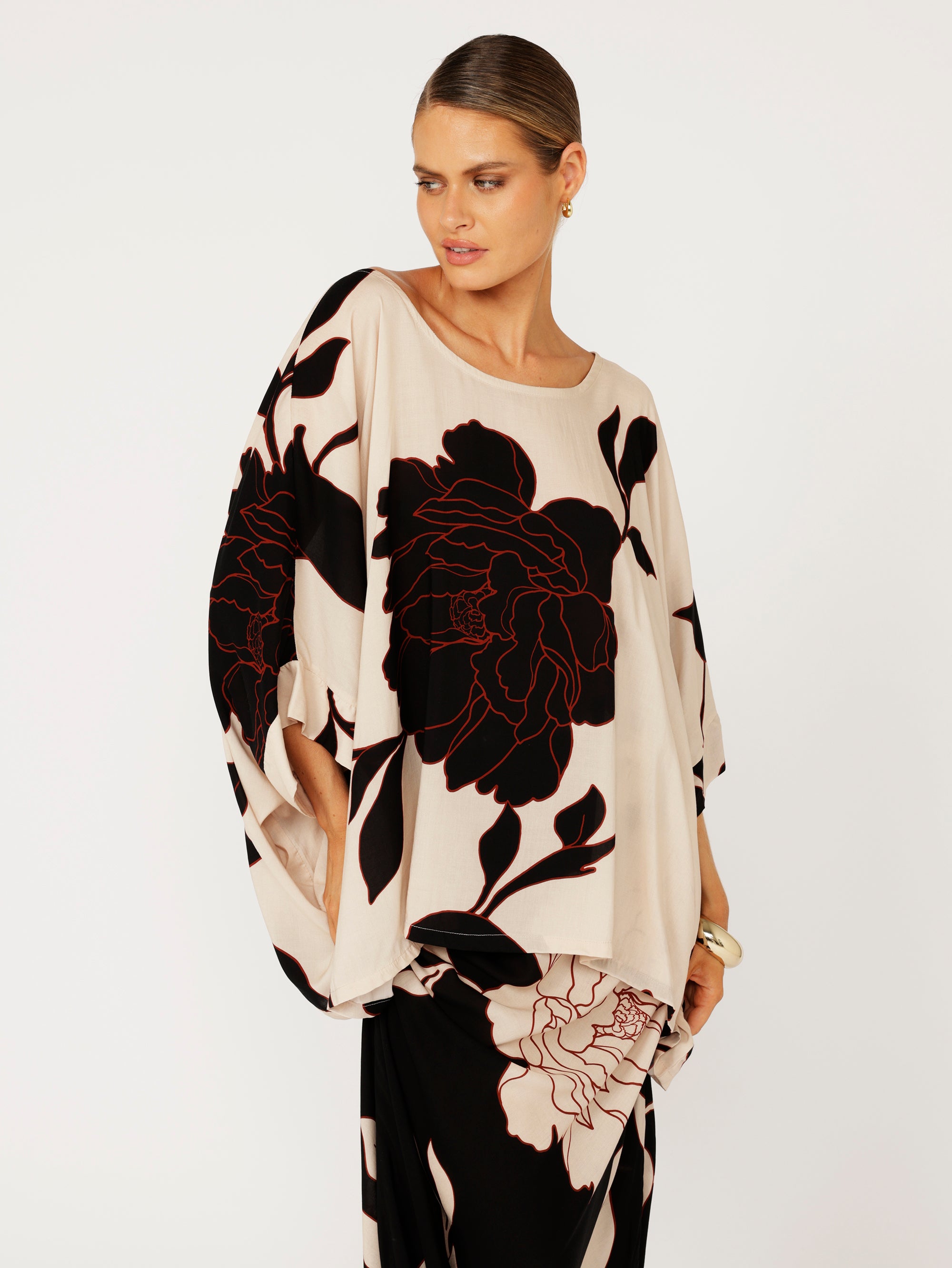 The Nat Top | Ivory Botanica - Saffron Road