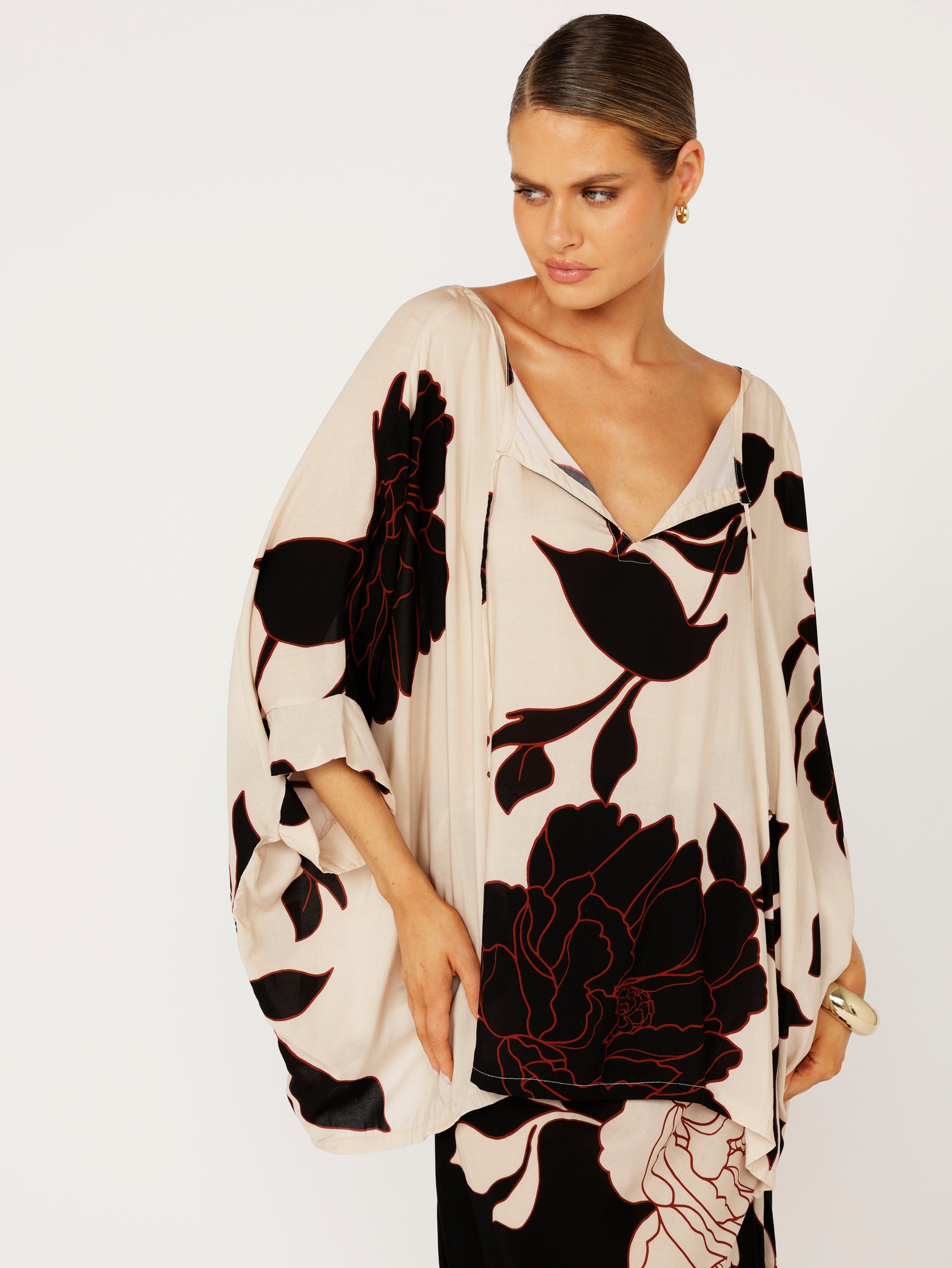 The Nat Top | Ivory Botanica - Saffron Road