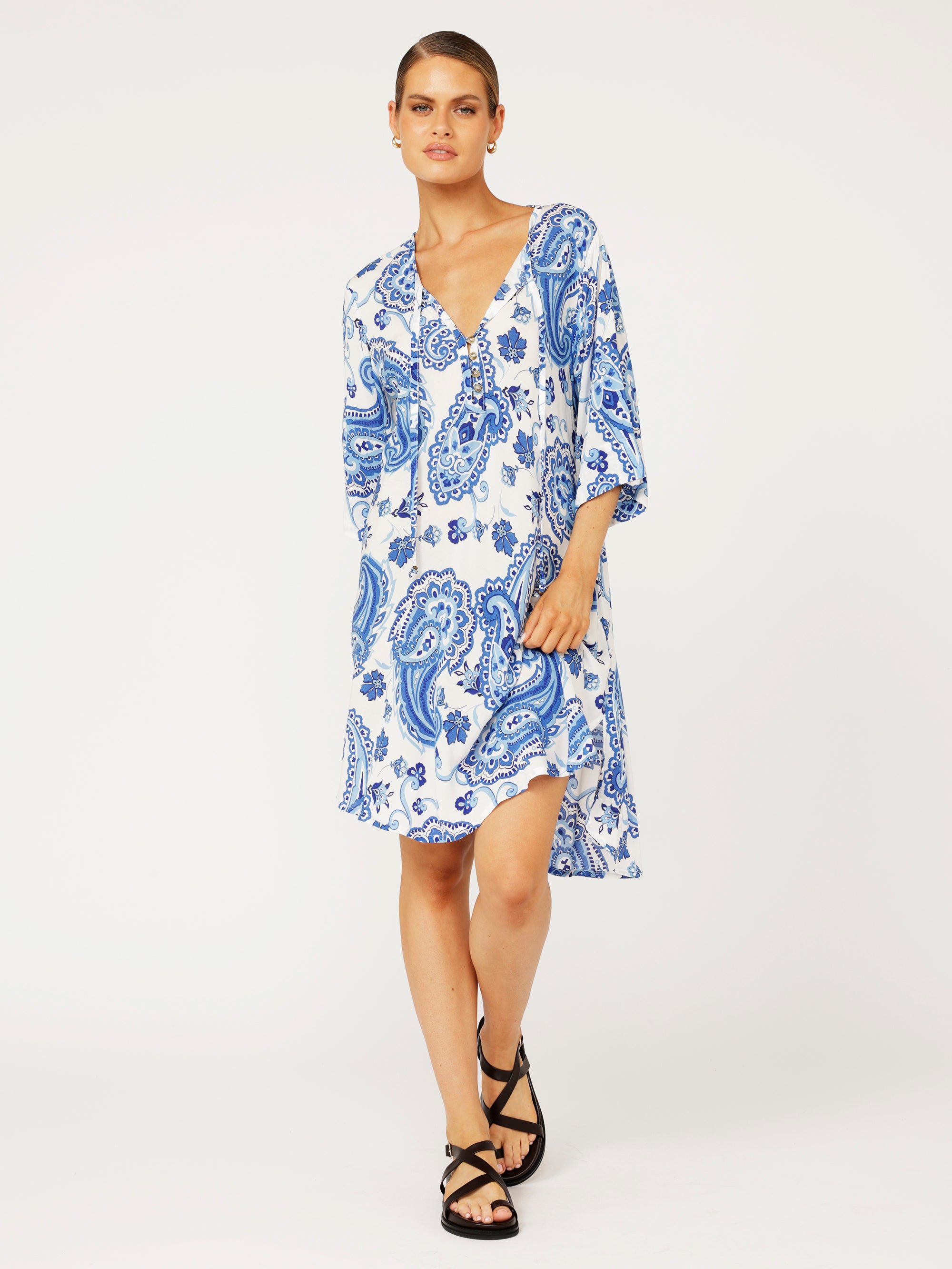 Jetset Gypsy MINI | Blue Paisley - Saffron Road