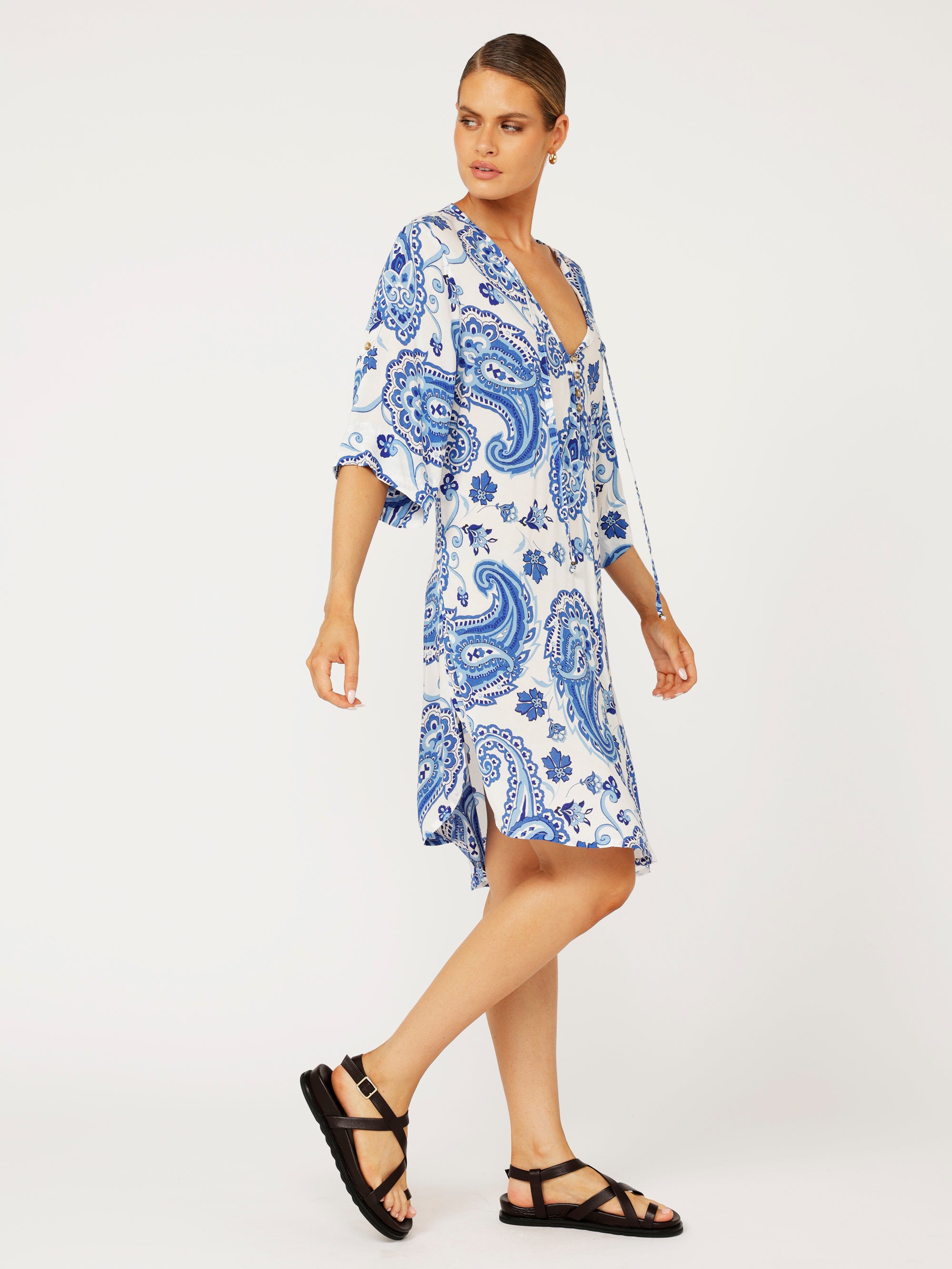 Jetset Gypsy MINI | Blue Paisley - Saffron Road
