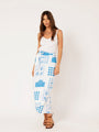 Wrap Skirt | Euro White - Saffron Road