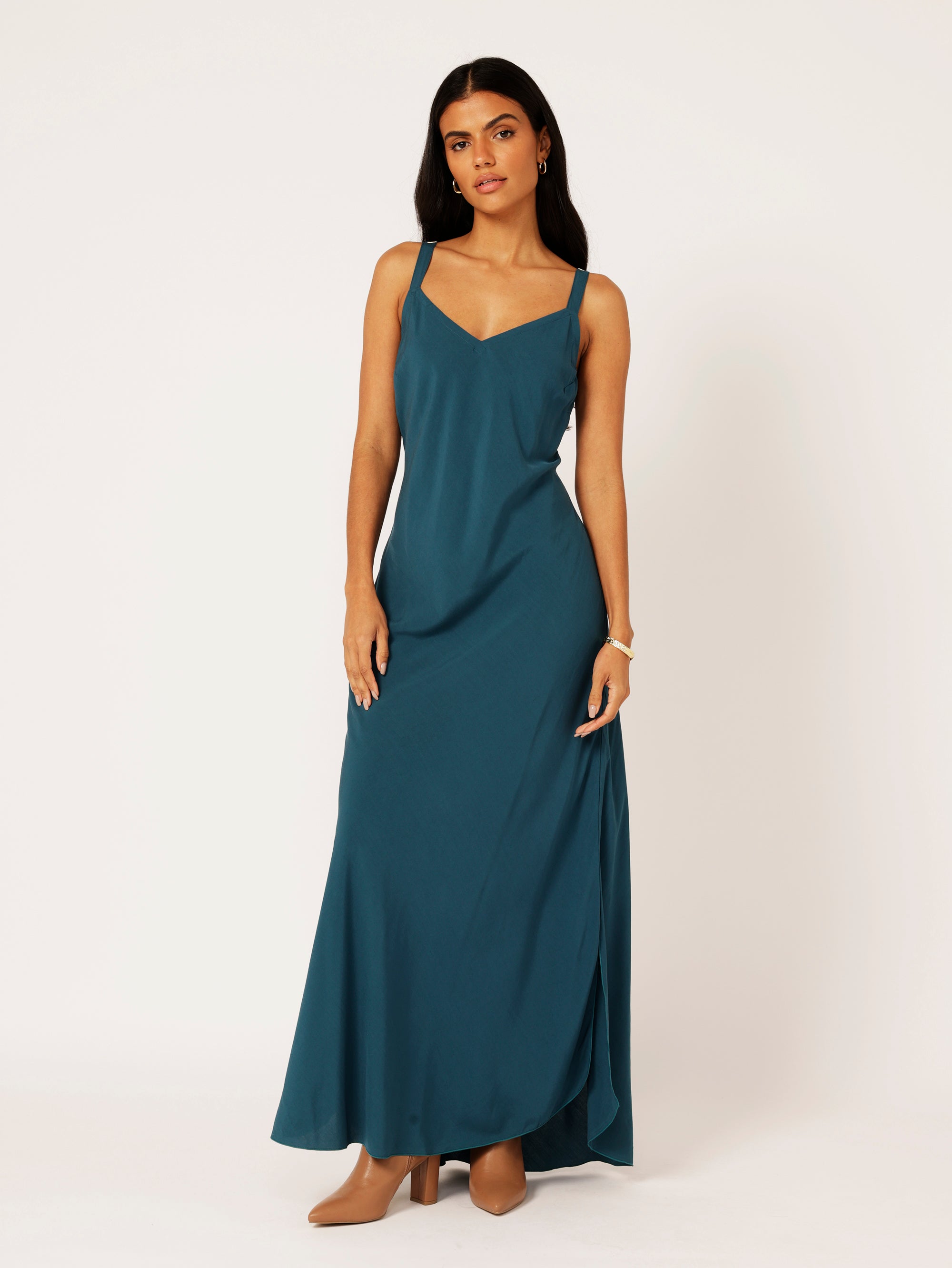 Slip Dress Maxi & Super Maxi | Bias Cut | Teal - Saffron Road