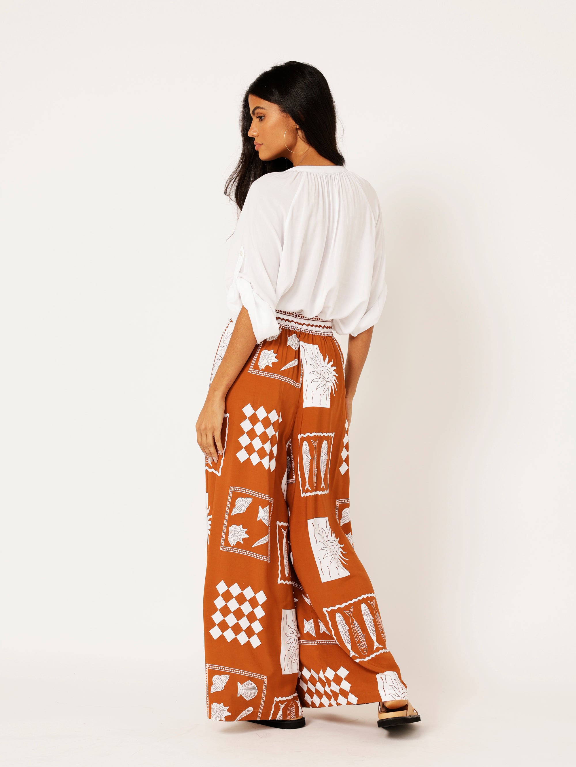 40% Euro Set Cinnamon with (longer Nat top) - Saffron Road