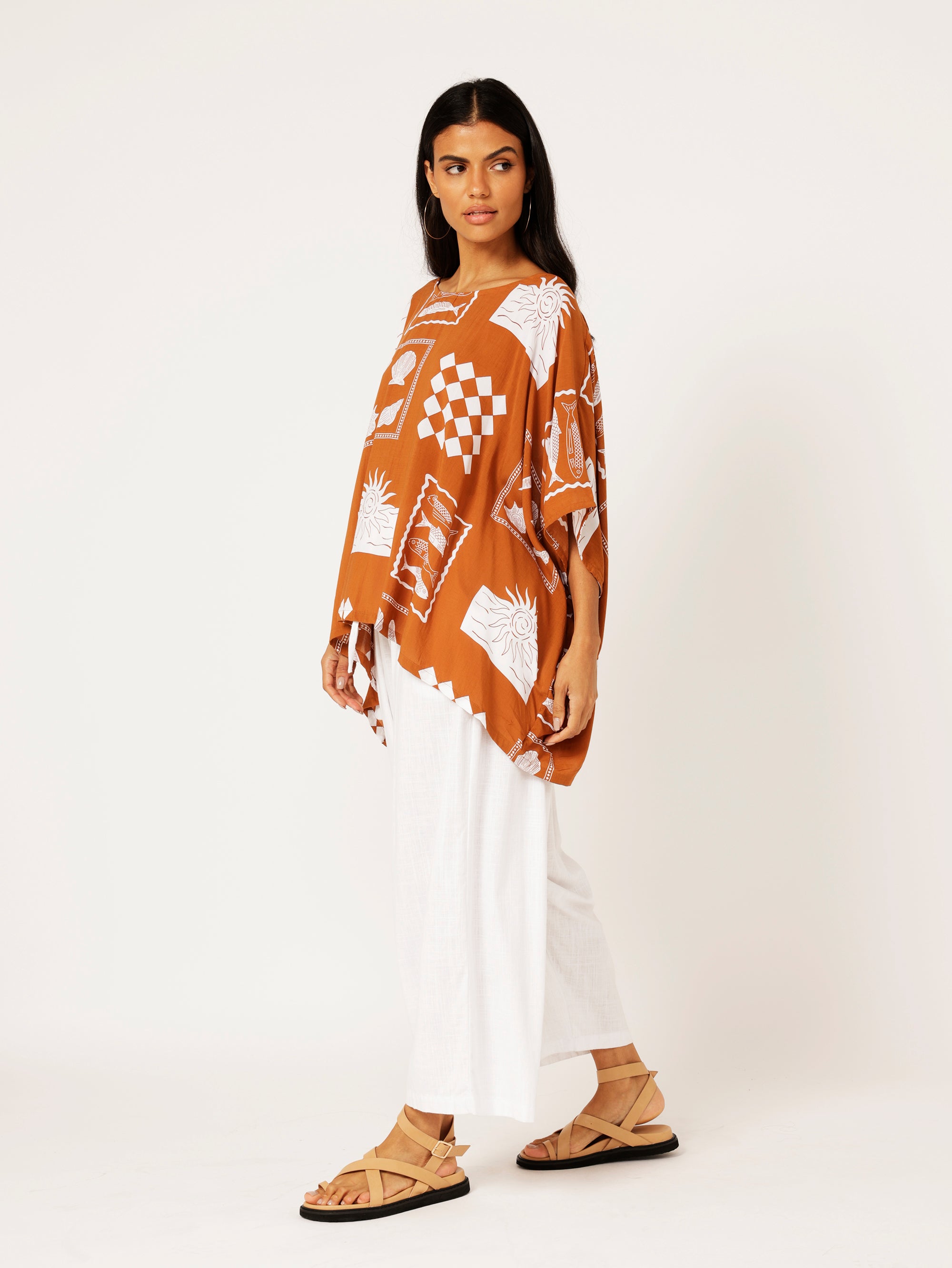 40% Euro Set Cinnamon with (longer Nat top) - Saffron Road