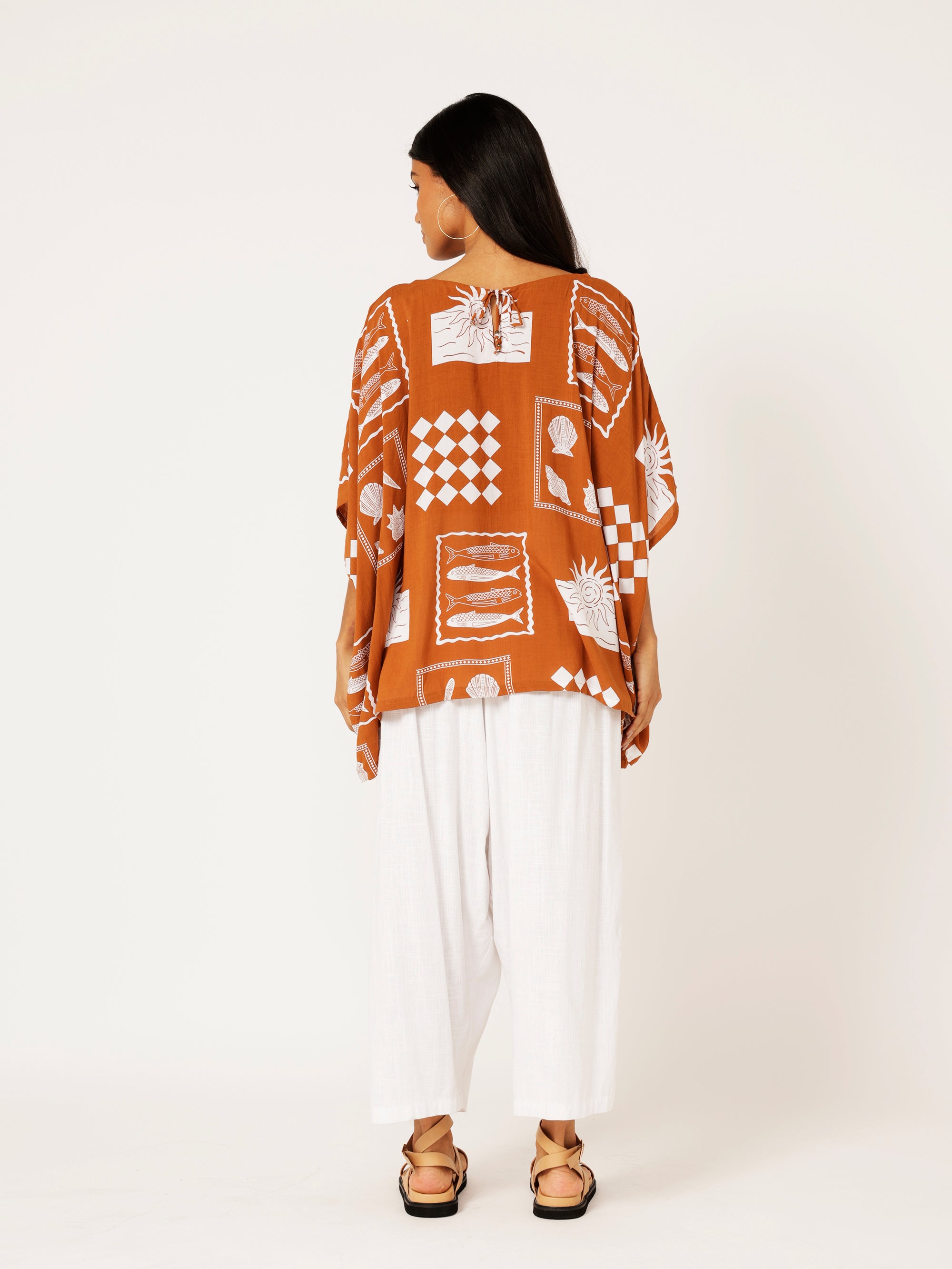 40% Euro Set Cinnamon with (longer Nat top) - Saffron Road