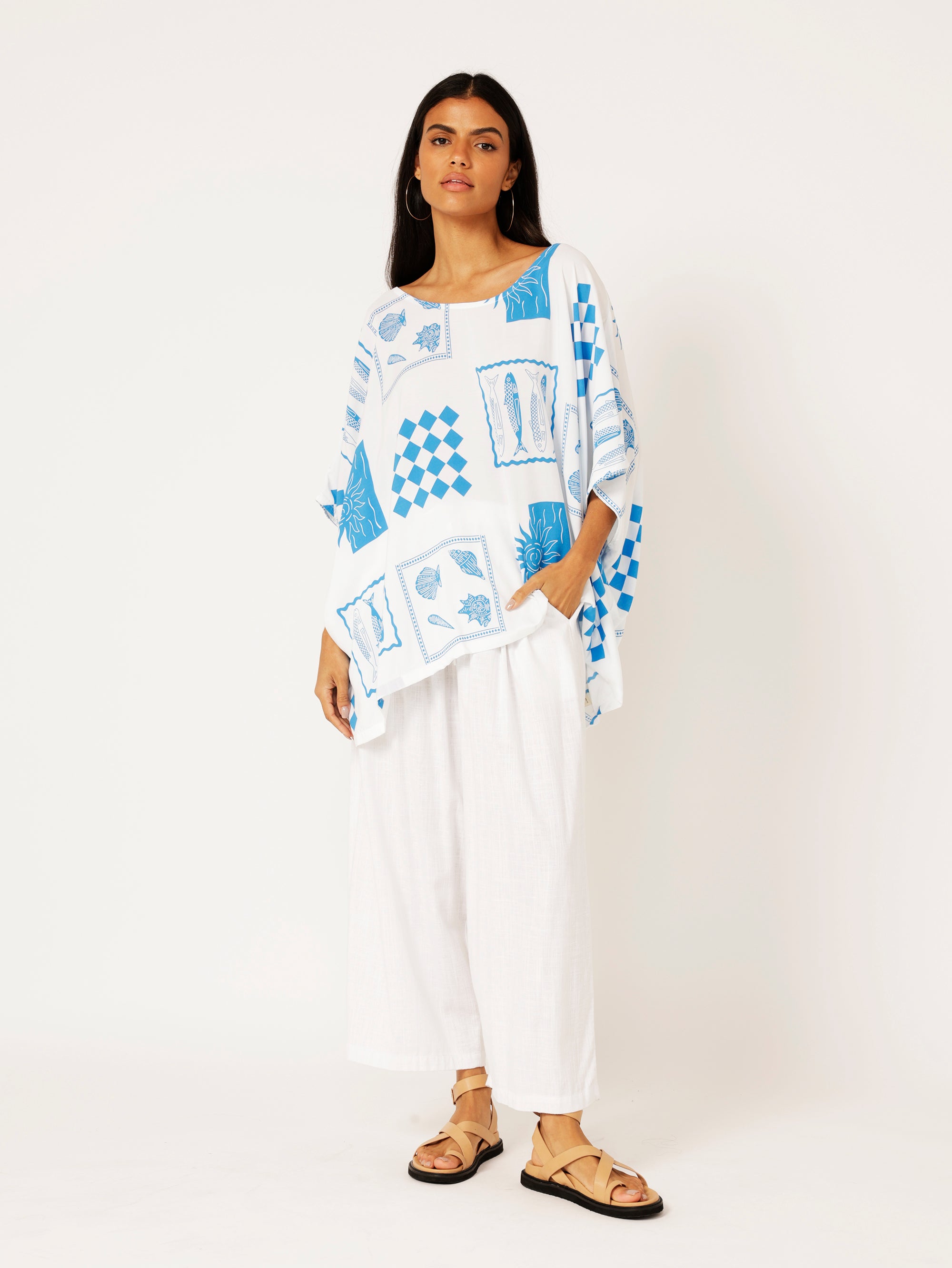 The Nat Top | Euro White - Saffron Road