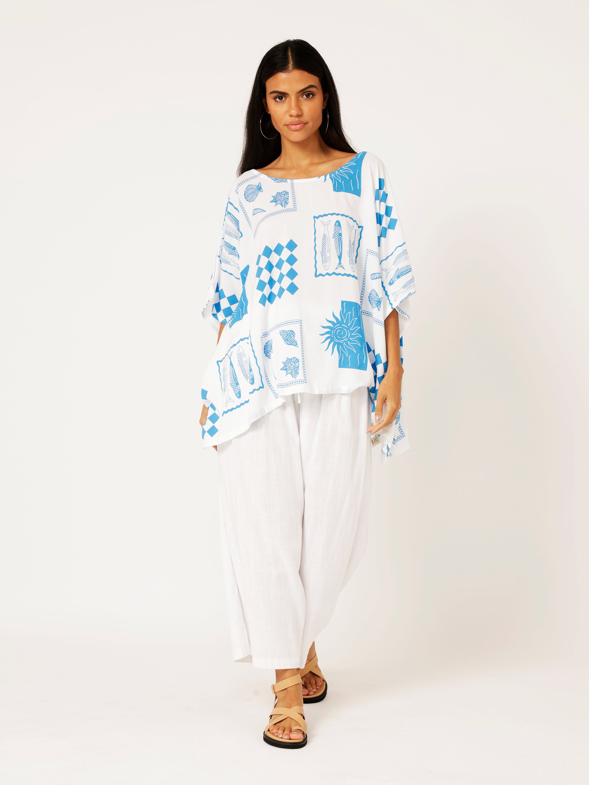 The Nat Top | Euro White - Saffron Road