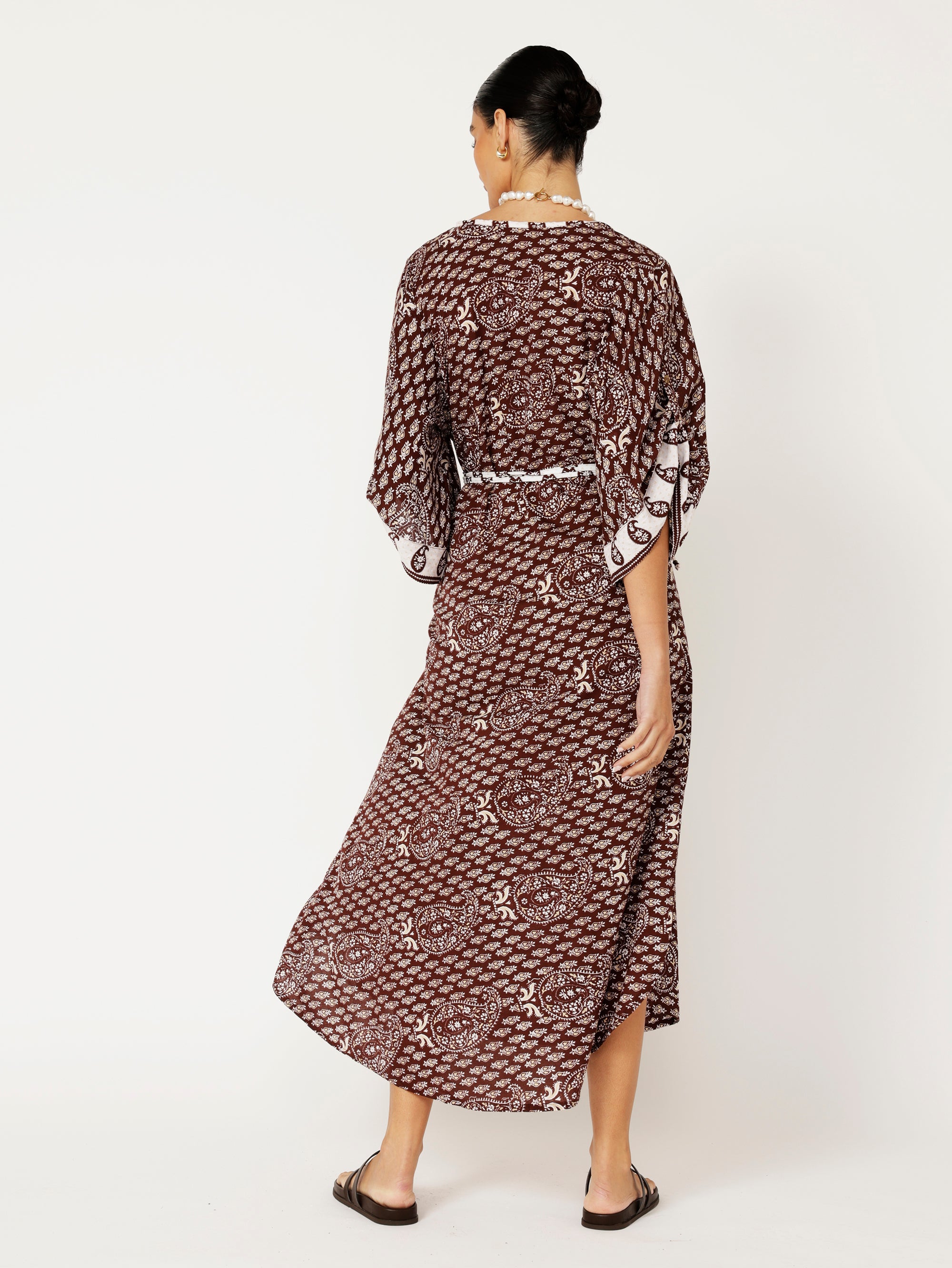 Jetset Dreamer | Chocolate Block Print - Saffron Road