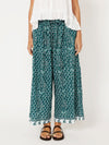 Island Pant | Emerald Block Print