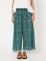 Island Pant | Emerald Block Print