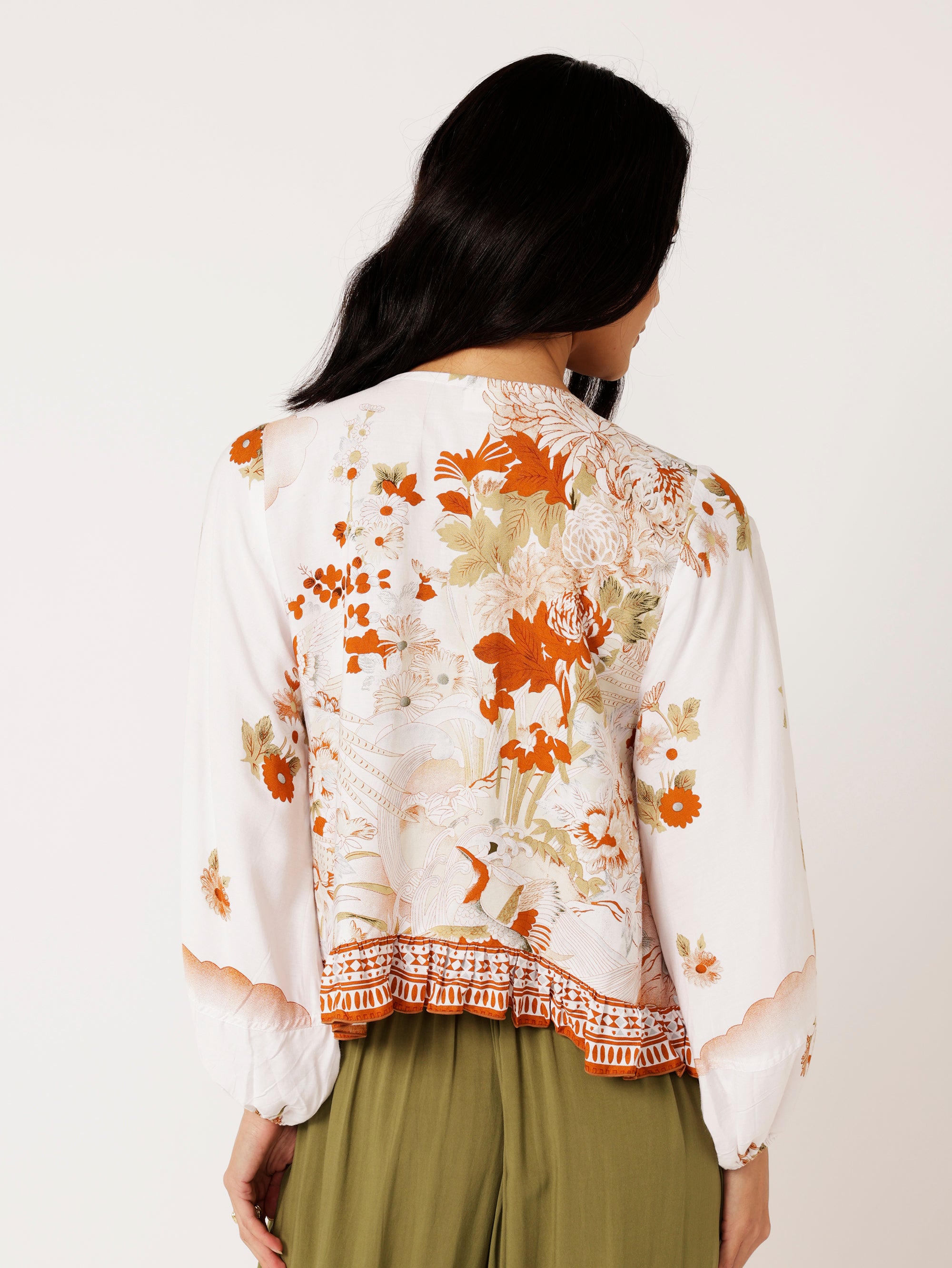 Lily Rose Top LS | Tokyo Cinnamon - Saffron Road
