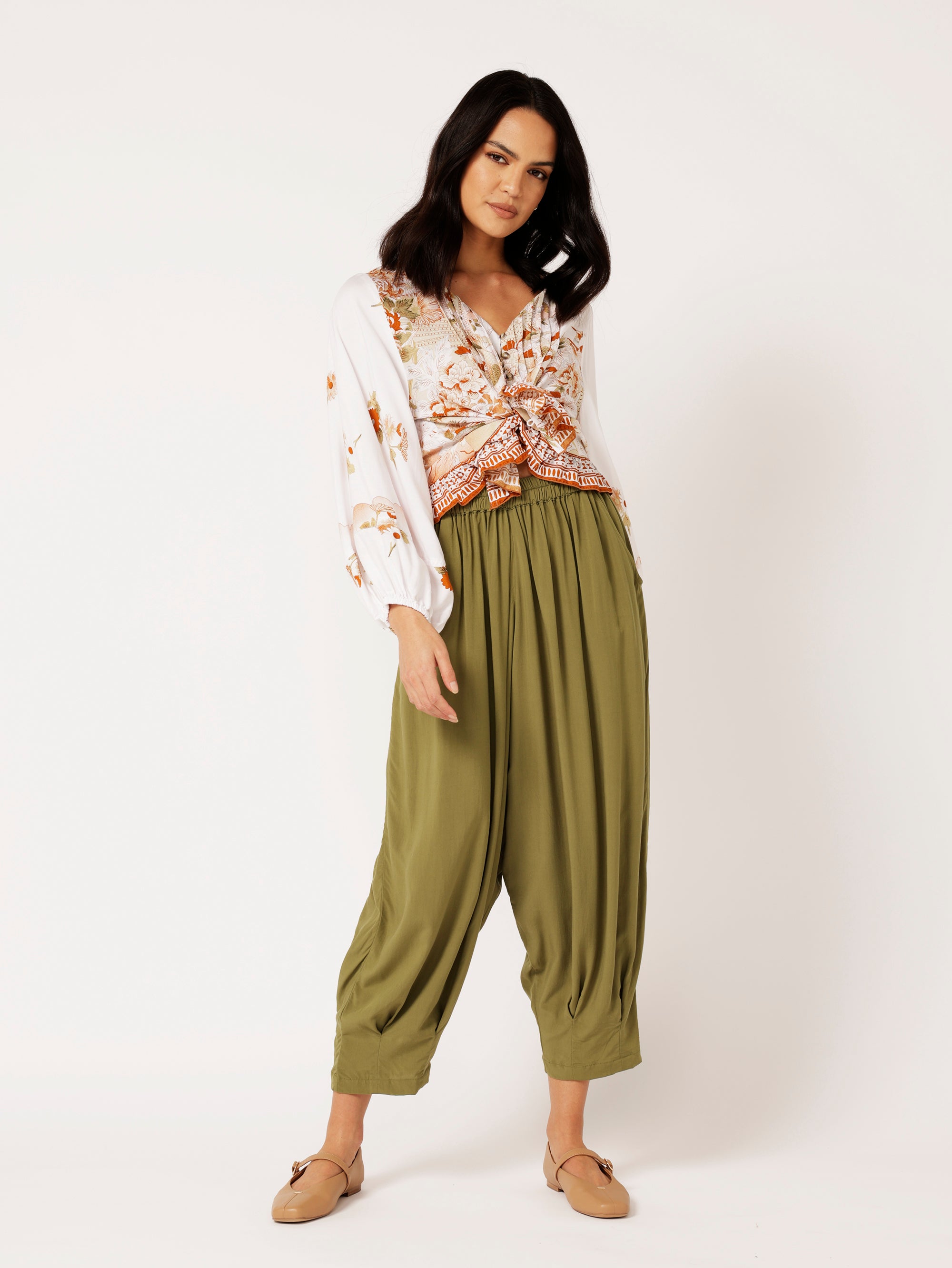 Lily Rose Top LS | Tokyo Cinnamon - Saffron Road