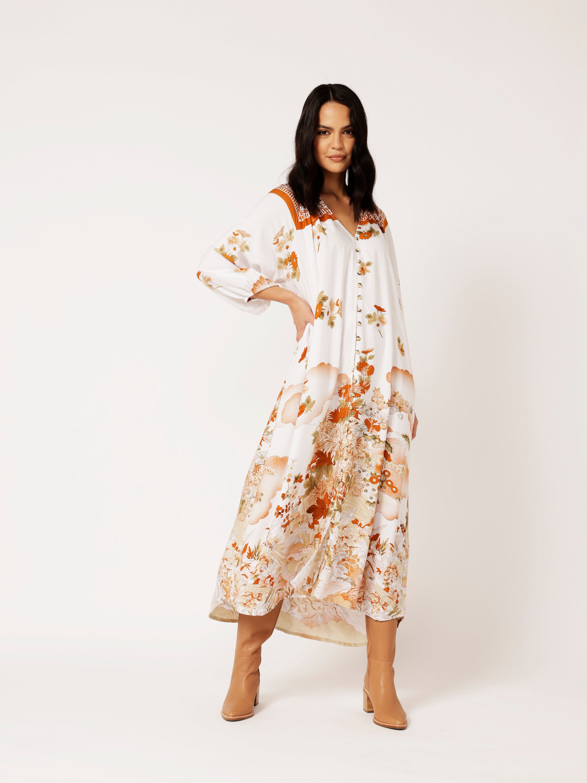 Take Me Away Dress | Tokyo Cinnamon - Saffron Road