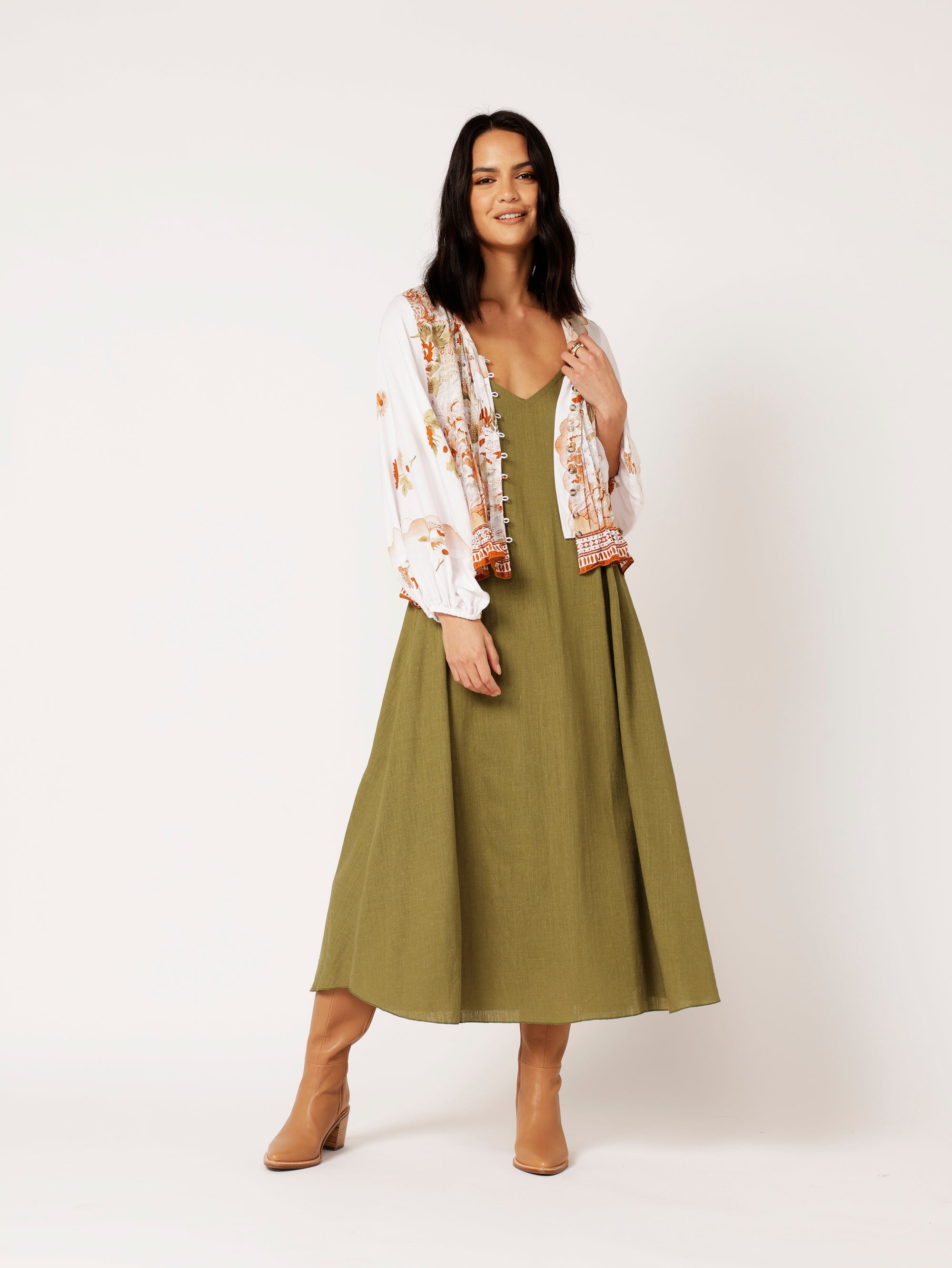 Lily Rose Top LS | Tokyo Cinnamon - Saffron Road