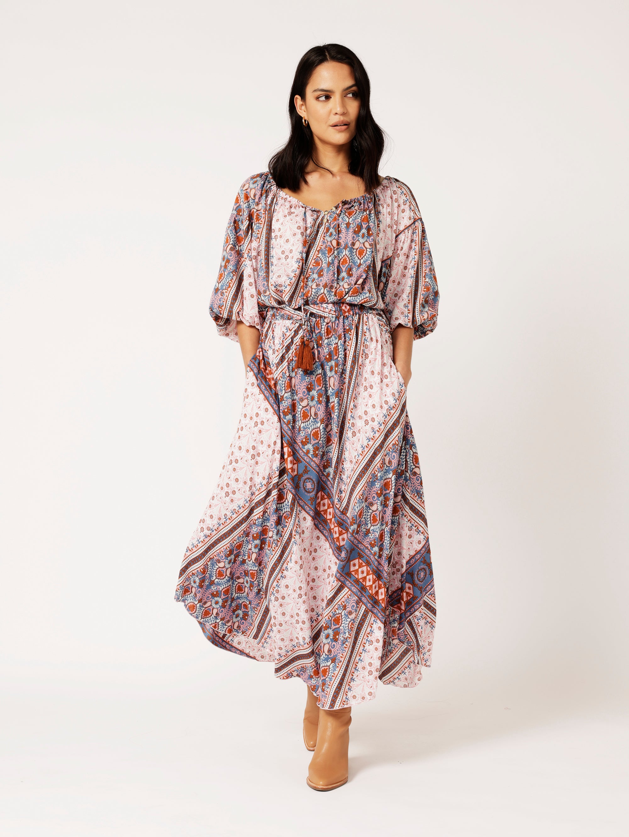 Elsa Skirt | Bluebell Tapestry - Saffron Road