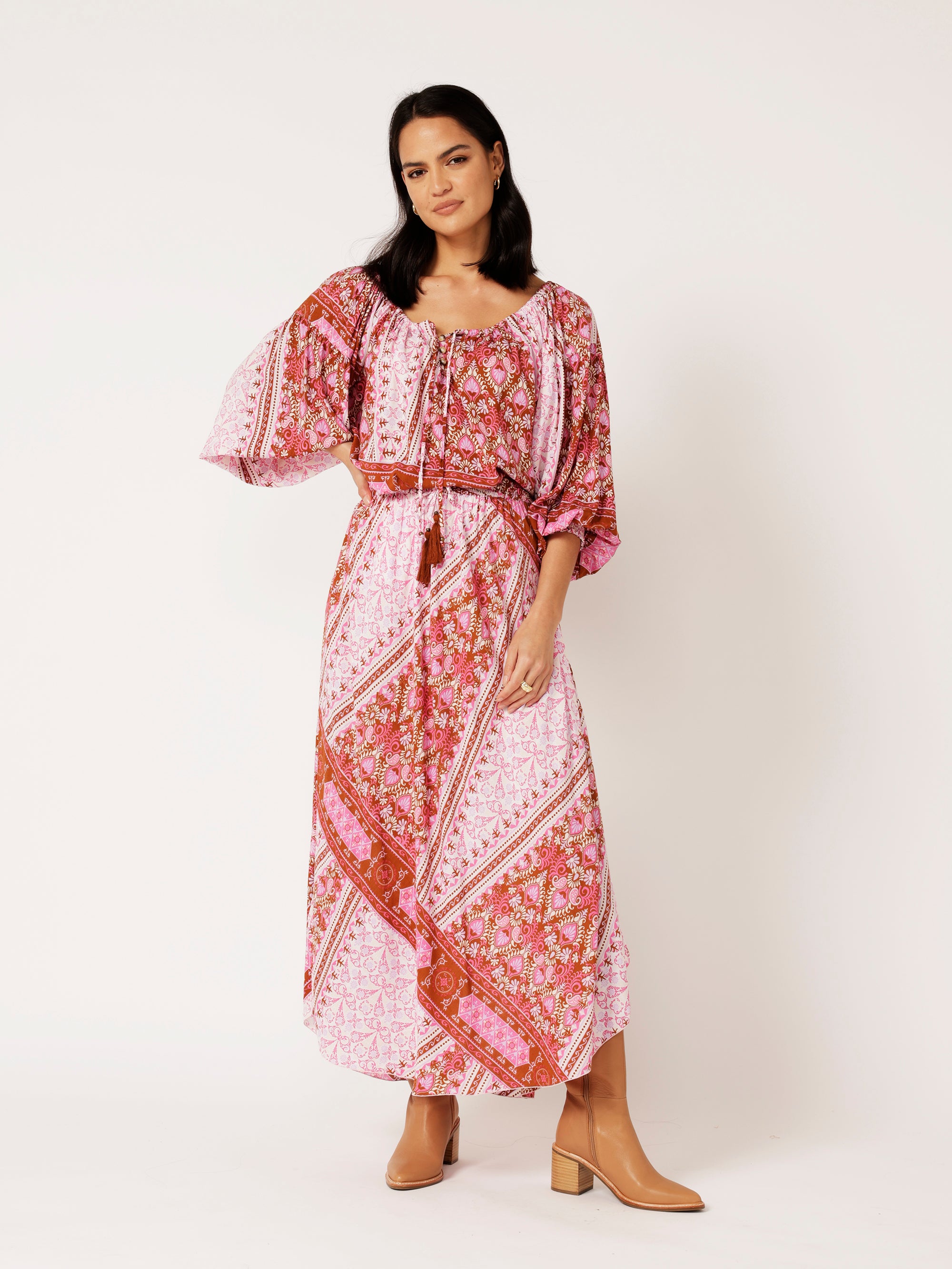 Poets Blouse | Rose Tapestry - Saffron Road