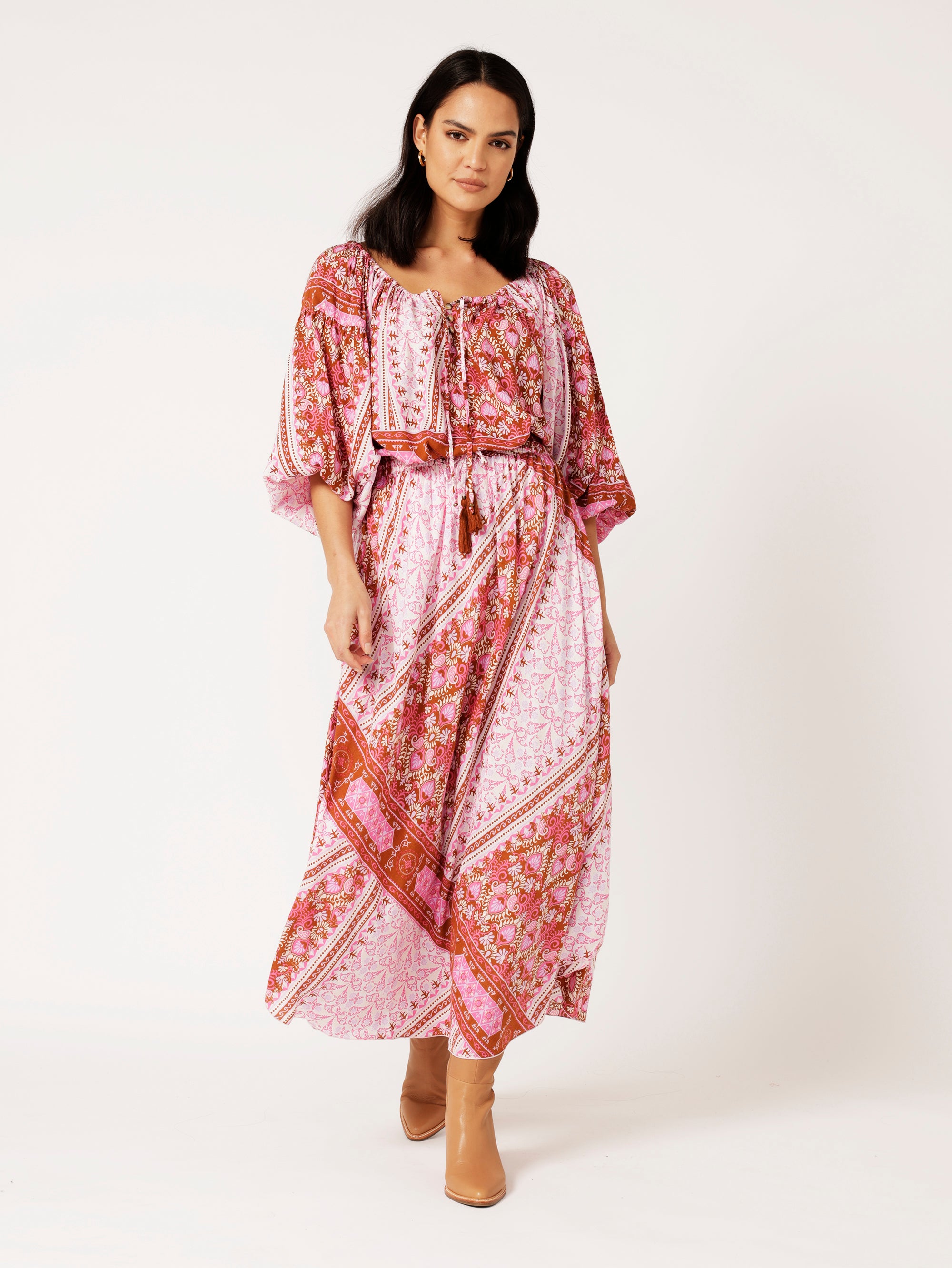 Elsa Skirt | Rose Tapestry - Saffron Road