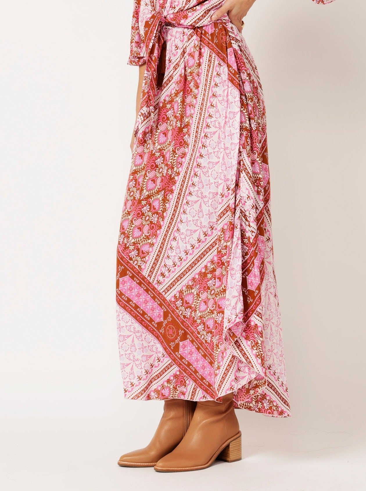 Elsa Skirt | Rose Tapestry - Saffron Road
