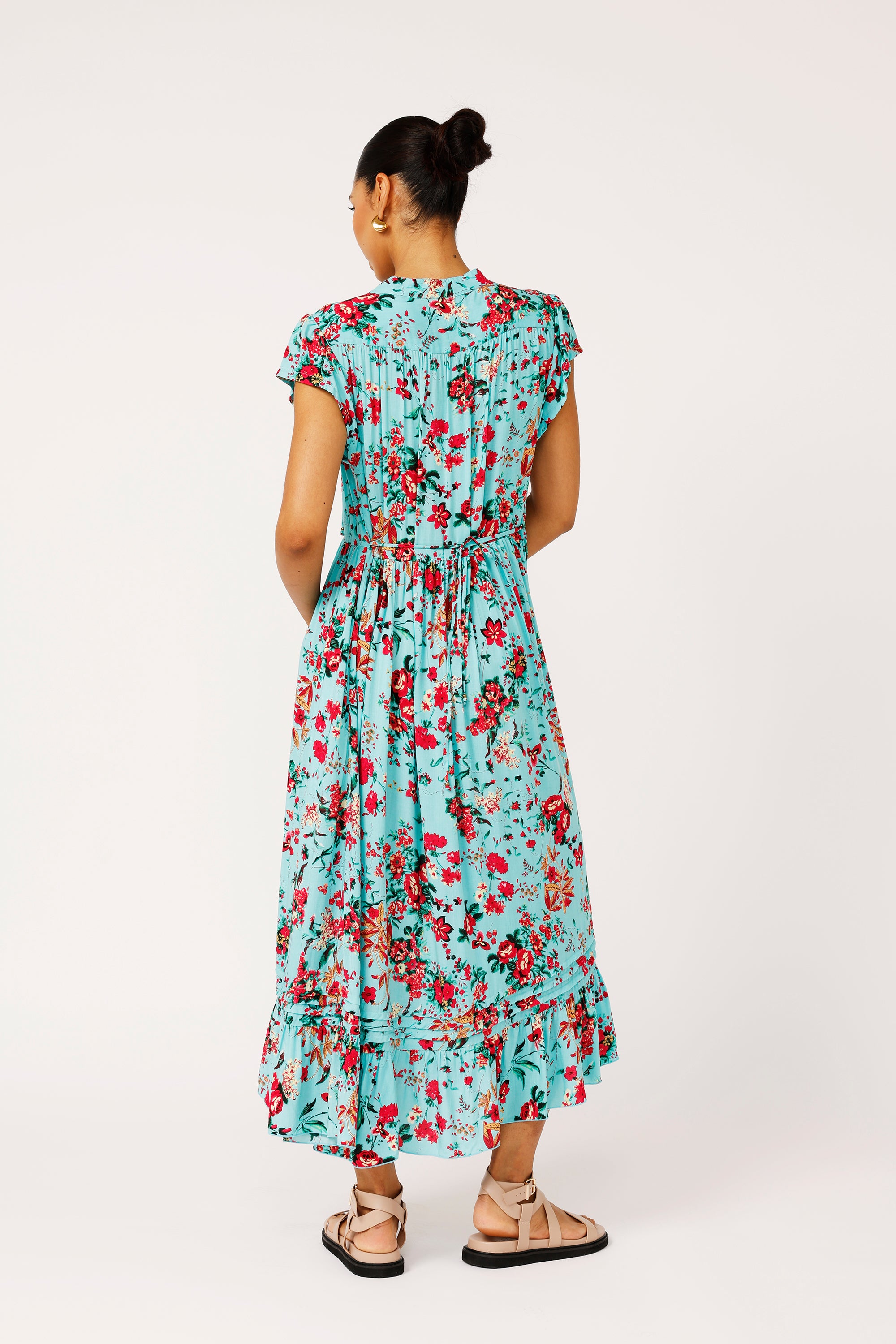 Juliette Dress MIDI | Antique Rose - Saffron Road