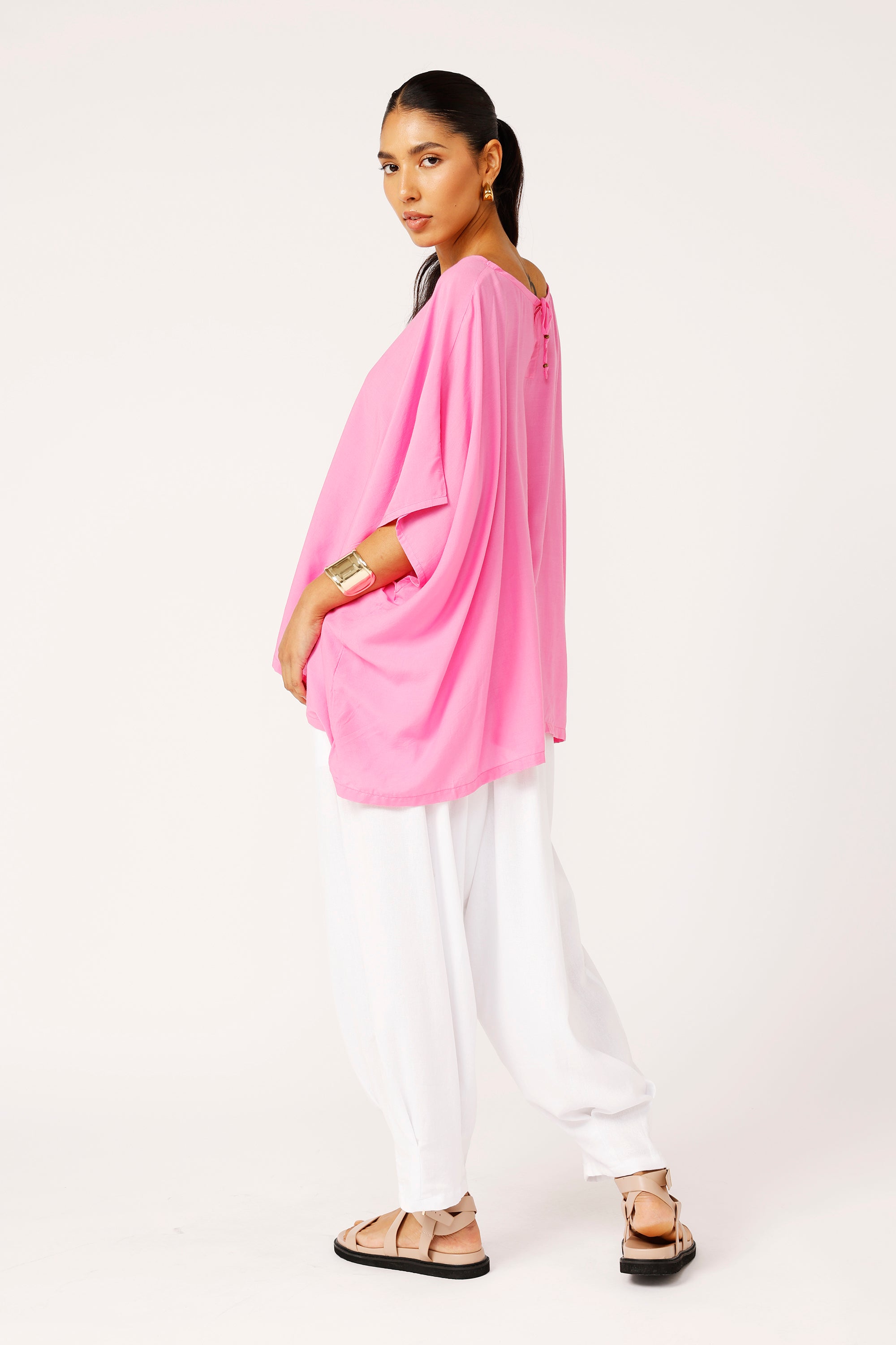The Nat Top | Pink Flamingo - Saffron Road