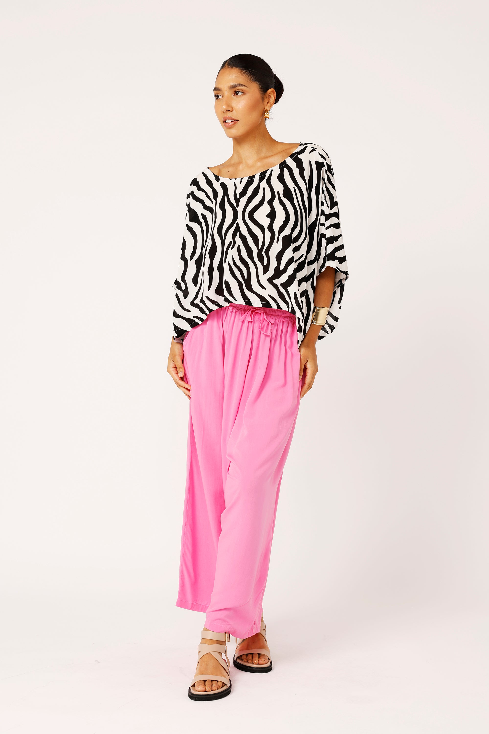 The Nat Top (Cropped) | Zebra - Saffron Road